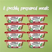 Vista 3 de Comidas preparadas Purina Beneful, comida para perro, paquete surtido, 10 onzas Tubo, paquete de 8