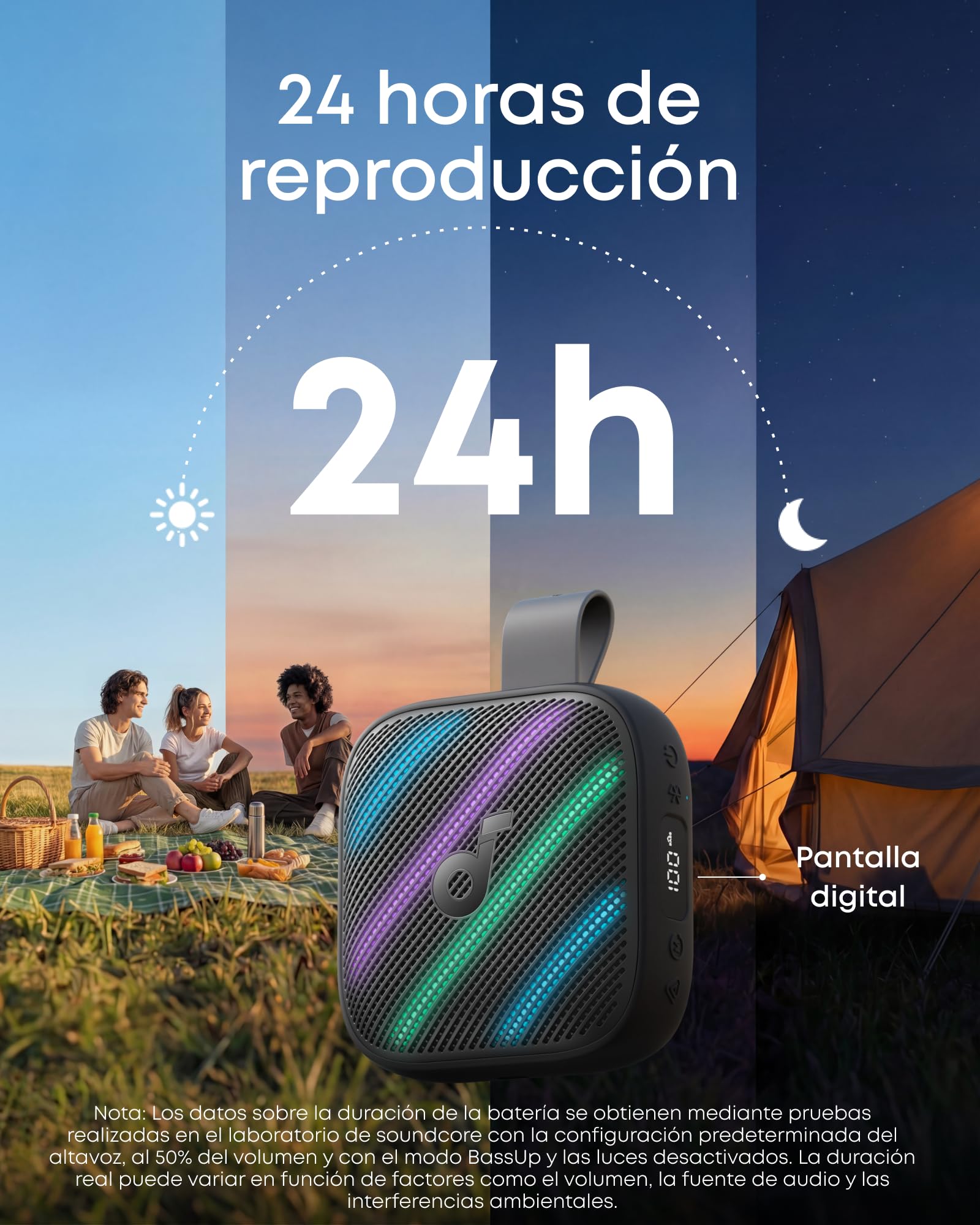 Soundcore Select 4 Go Altavoz Bluetooth Portátil & Portable Speaker (Lote)
