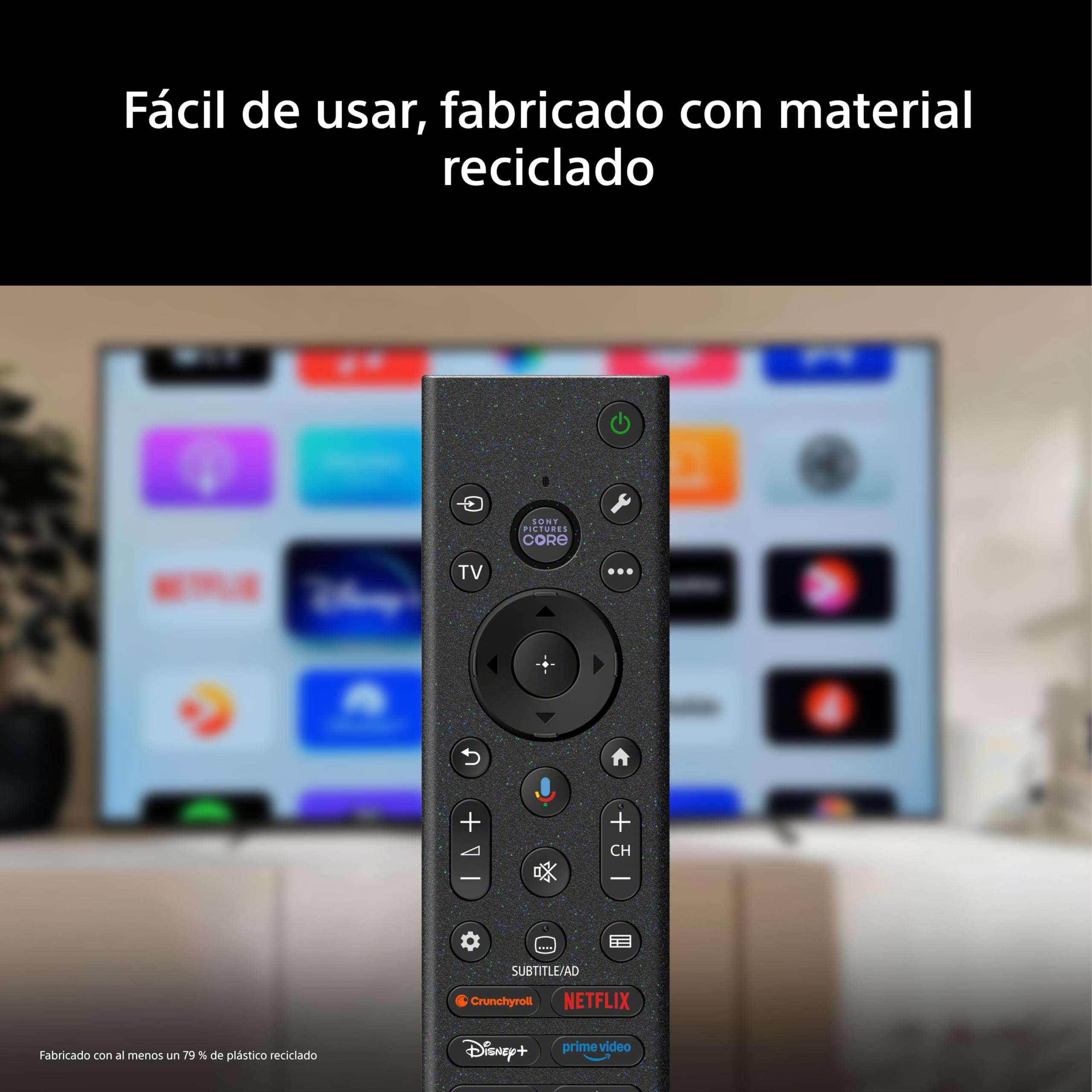 Sony BRAVIA 3 II 43 Pulgadas TV 4K Smart TV (Google TV), Procesador XR con Inteligencia Artificial, 120 Hz, Dolby Vision y Dolby Atmos, Compatible con PS5, 43XR32M2, Modelo 2026