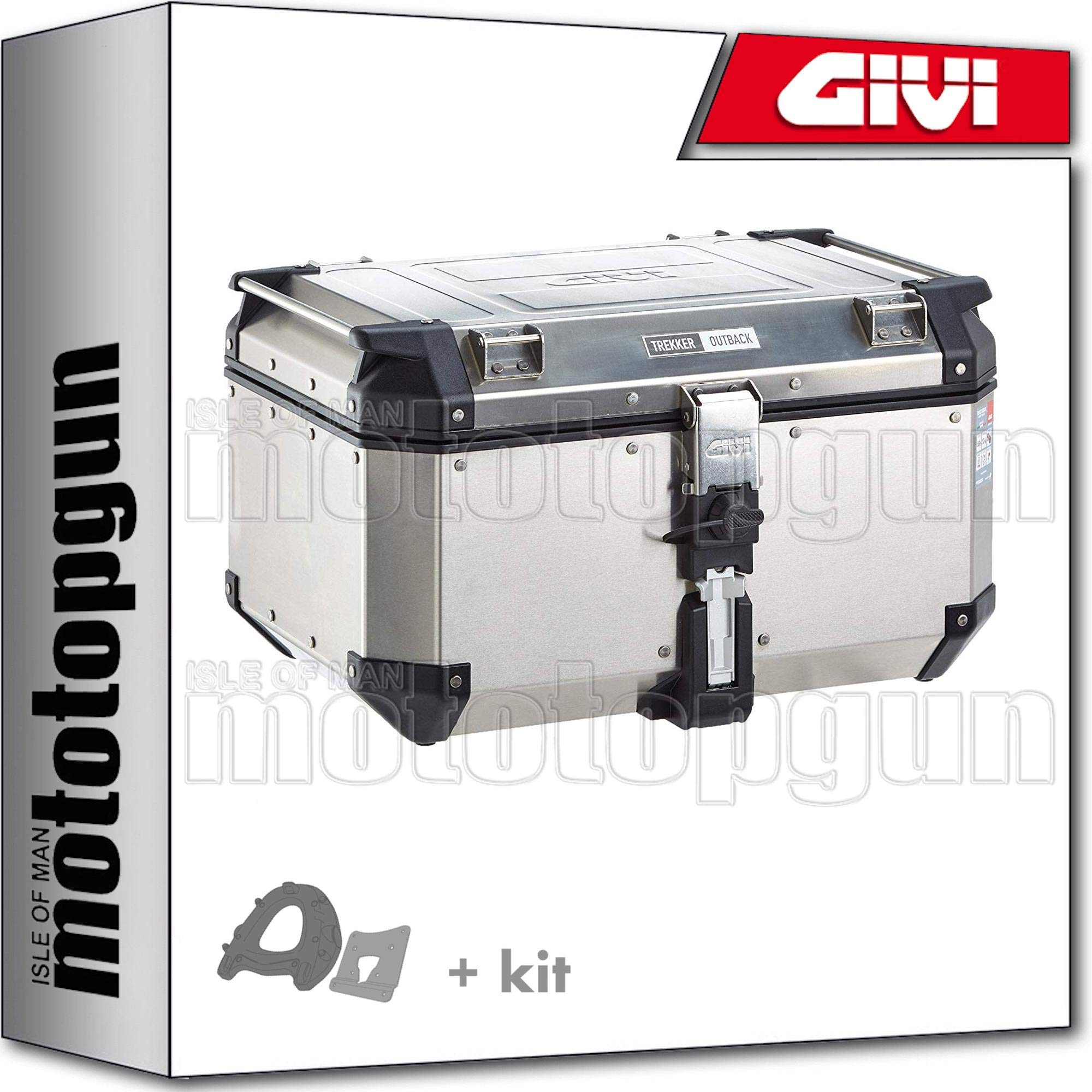 GIVI CASE TREKKER OUTBACK OBKN58A + HOLDER YAMAHA XMAX X-MAX 125 2009 09