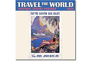 2024 Wall Calendar World Travel: Explore the Globe with Stunning Photography