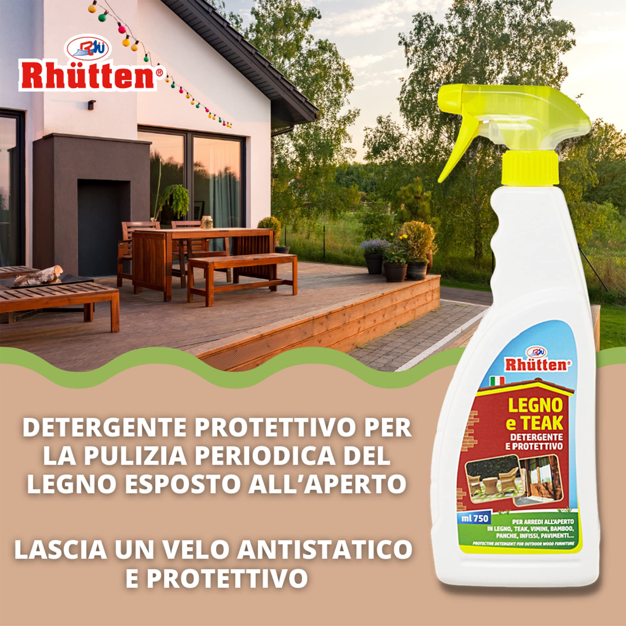 Rhutten 280742 Detergente Protettivo