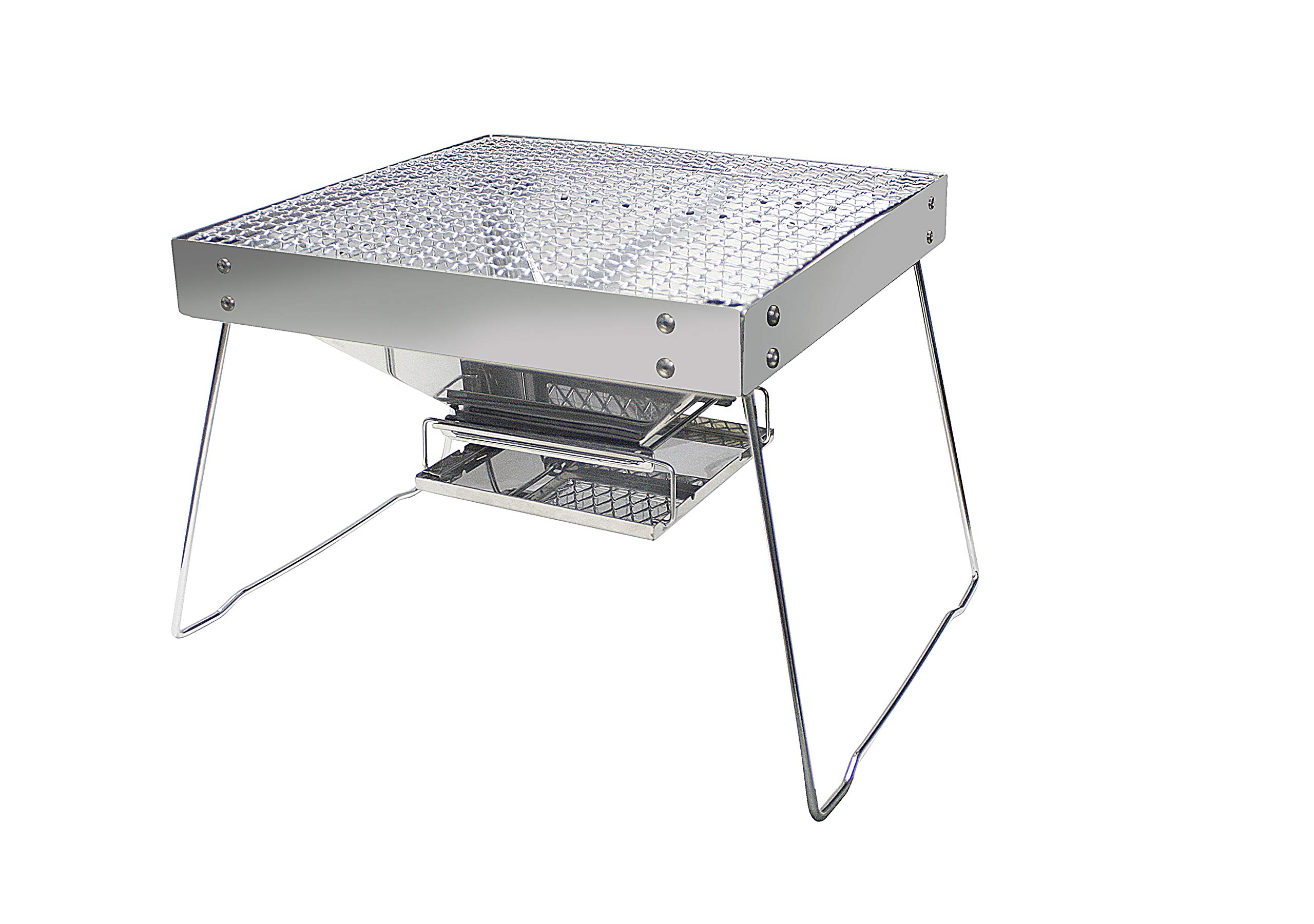 Amazon | 尾上製作所(ONOE) フォールディングファイアグリル35 FG-35