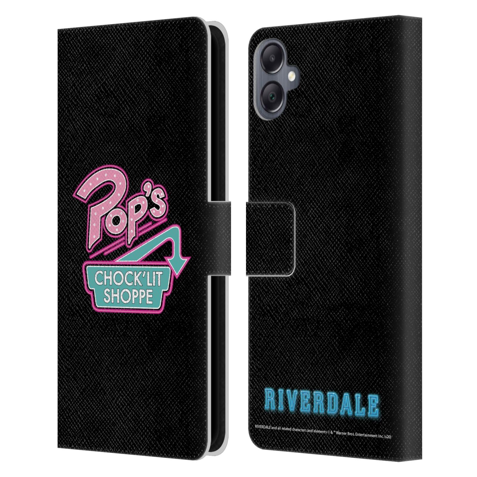 Head Case Designs Officially Licensed Riverdale Pop's Graphic Art Leather Book Wallet Case Cover Compatible with Samsung Galaxy A05