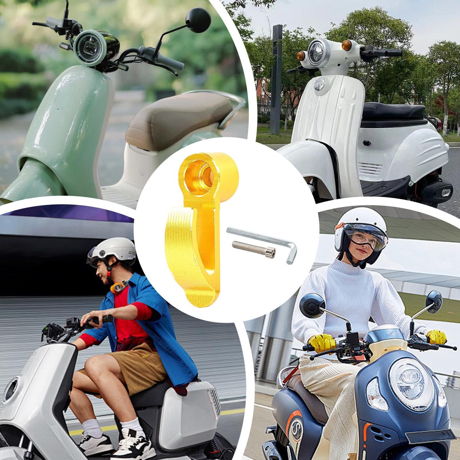 サイン Motorcycle Handlebar Hook – Aluminum Alloy Storage Hanger For