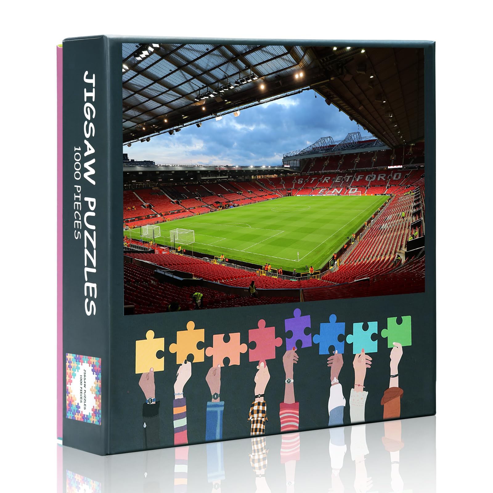 TISHIRON 1000 Piece Puzzles for Adults Old Trafford Stadium in Uk — image 1