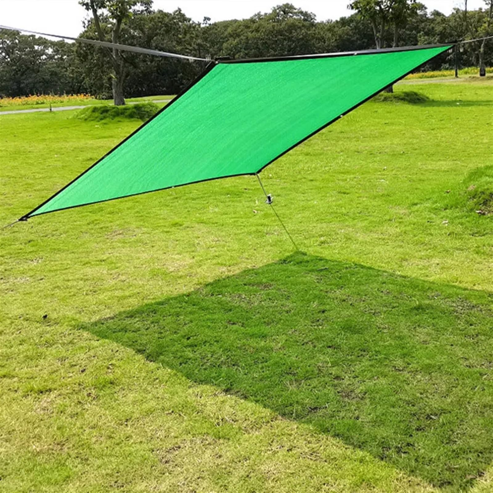 MELY Ombrellone da Giardino, Vele ombreggianti 3X4m Tende da Sole for Esterni Tenda da Sole Impermeabile Vela da Giardino Canopi da Giardino for Tela for Auto da terrazza(3x4m)