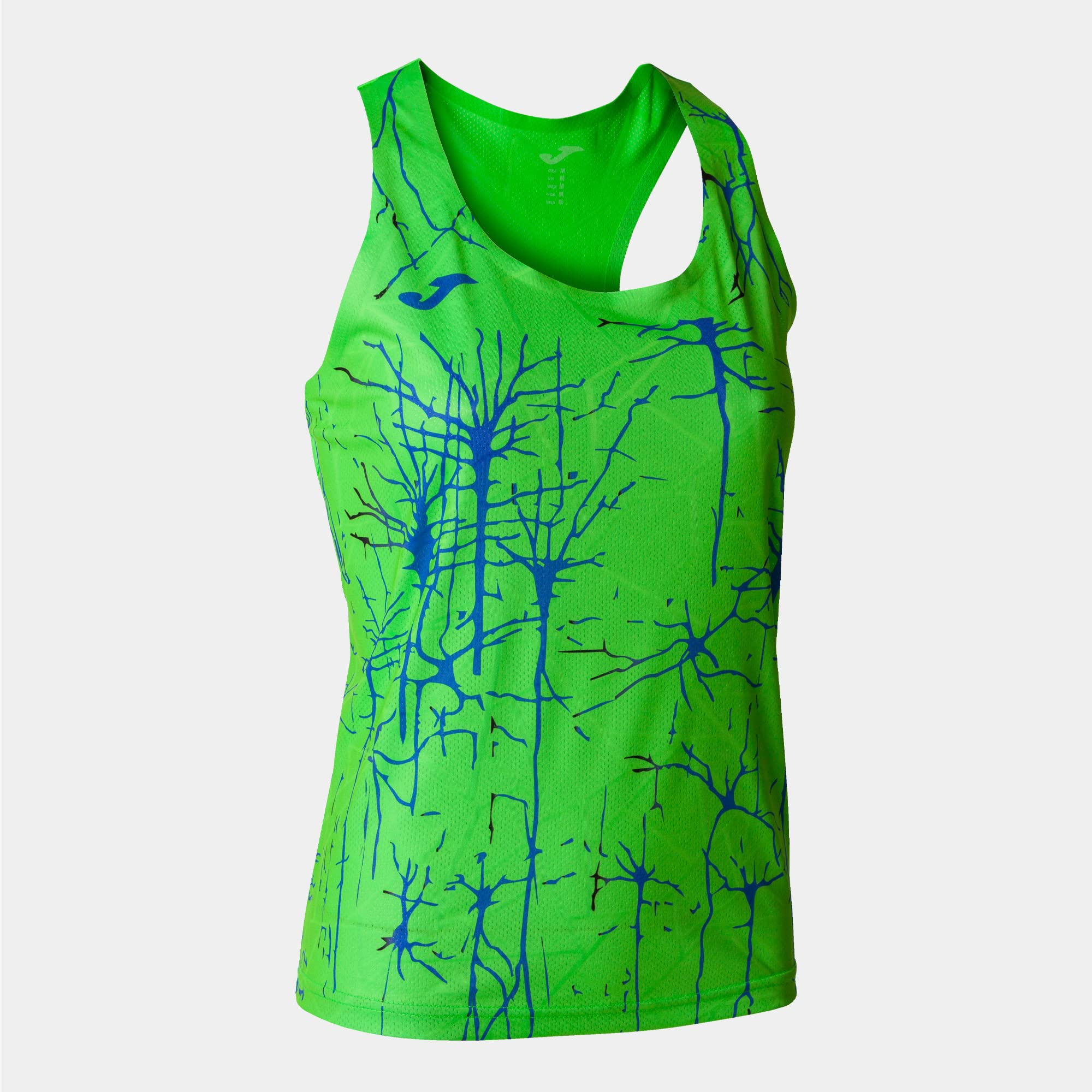 Joma Women's Elite Ix Tank Top T-Shirt, Fluorescent Green, 4XS