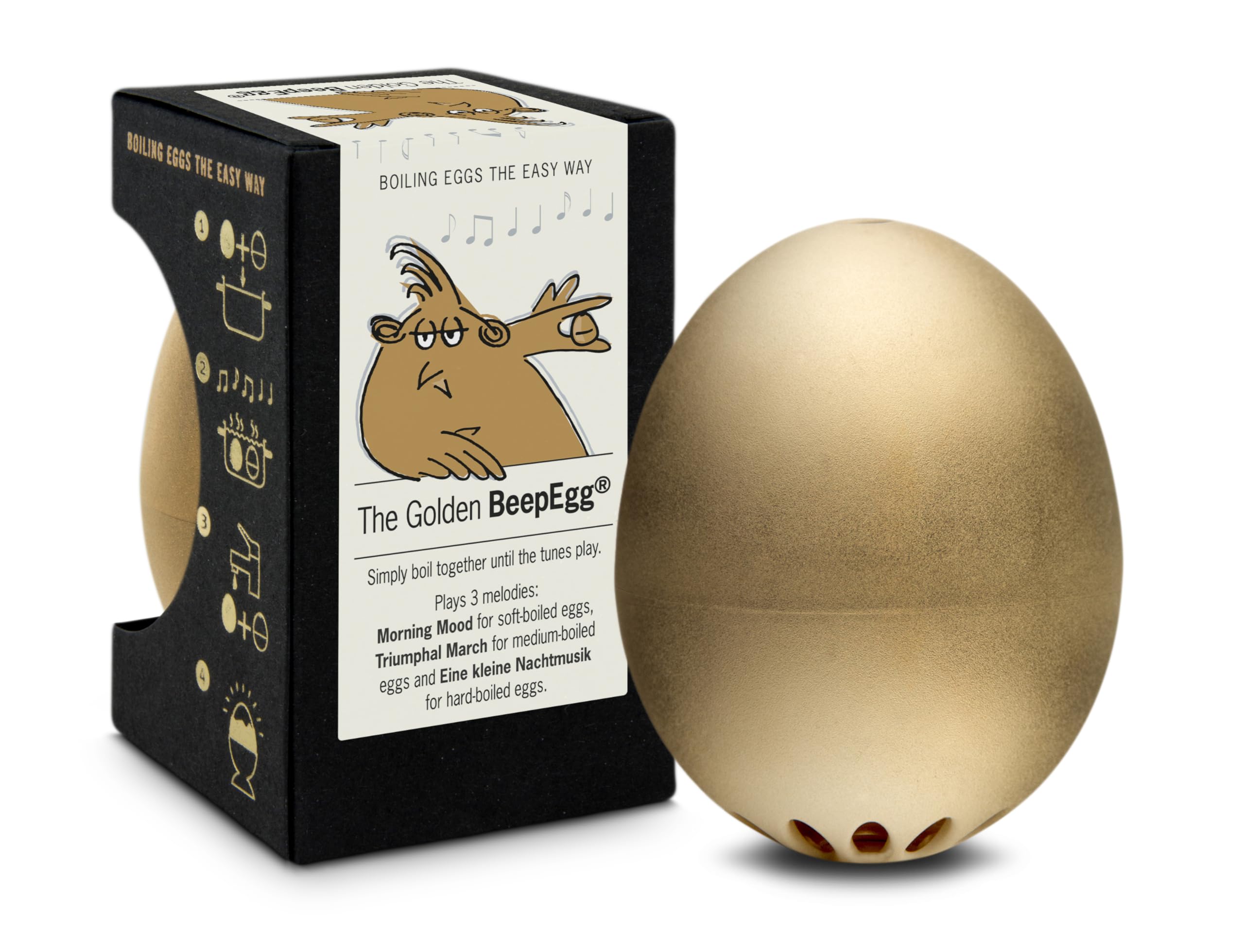 Brainstream Multi-Colour "3 Melodies" Egg Timer Piepei,