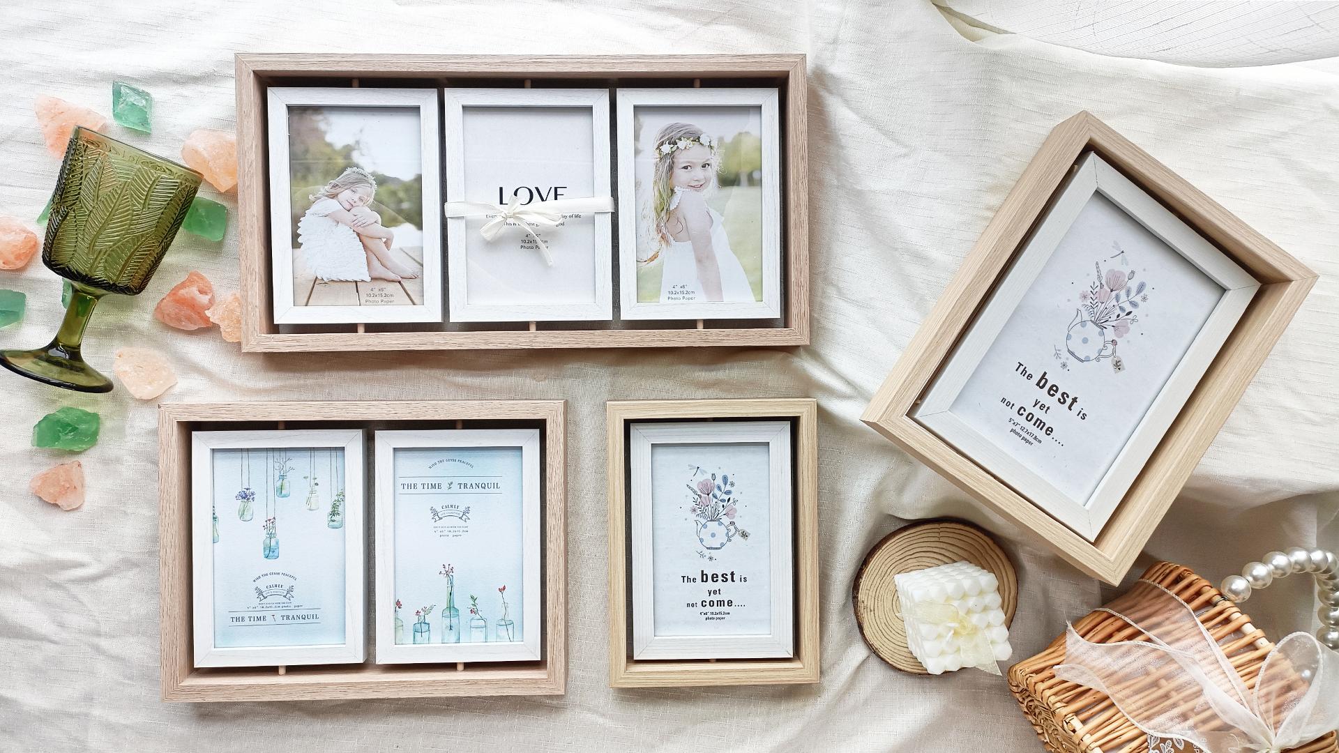 Amazon.co.jp: Picture Frame, 6 Sides, Rotation, Turn, Tabletop