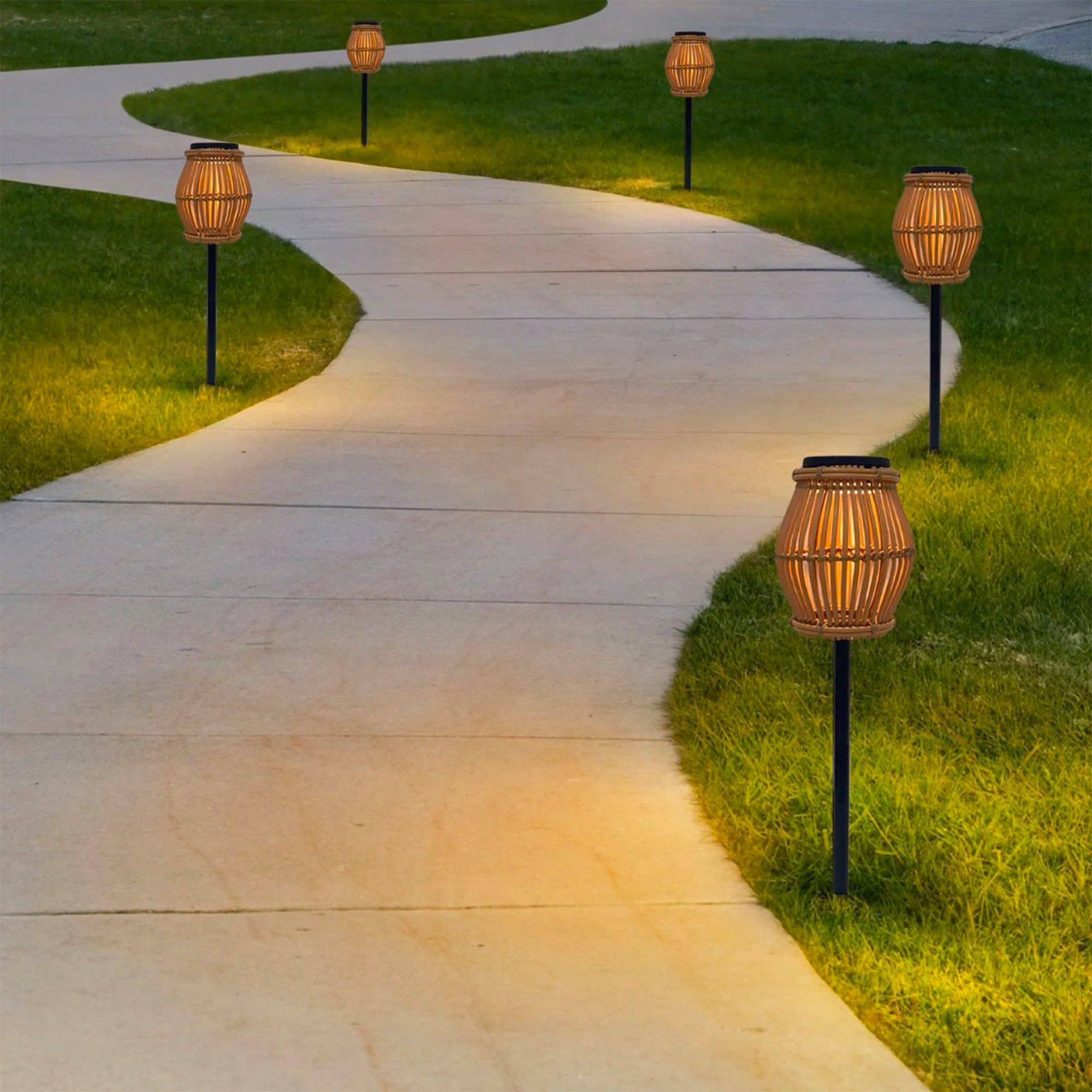 SILVINA H 70cm Naturalna lampa solarna LED z pilotem