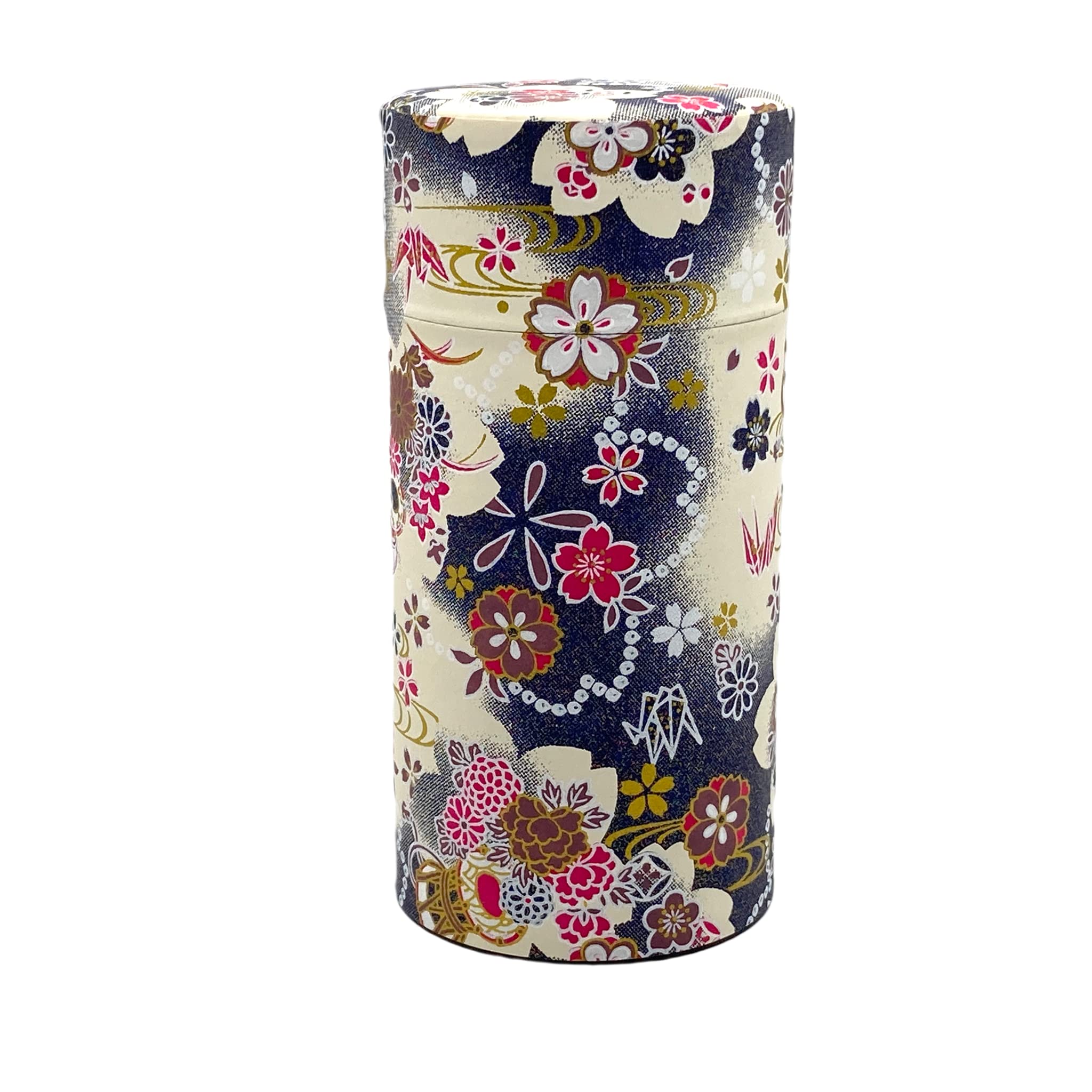 Amazon 野口熊太郎茶園 茶筒 茶缶 大容量 0g 和紙貼 中蓋付き 花鼓 紺 黒 日本製 おしゃれ 茶筒 オンライン通販 Amazon 野口熊太郎茶園 茶筒 茶缶 大容量 0g 和紙貼 中蓋付き 花鼓 紺 黒 日本製 おしゃれ 茶筒 オンライン通販
