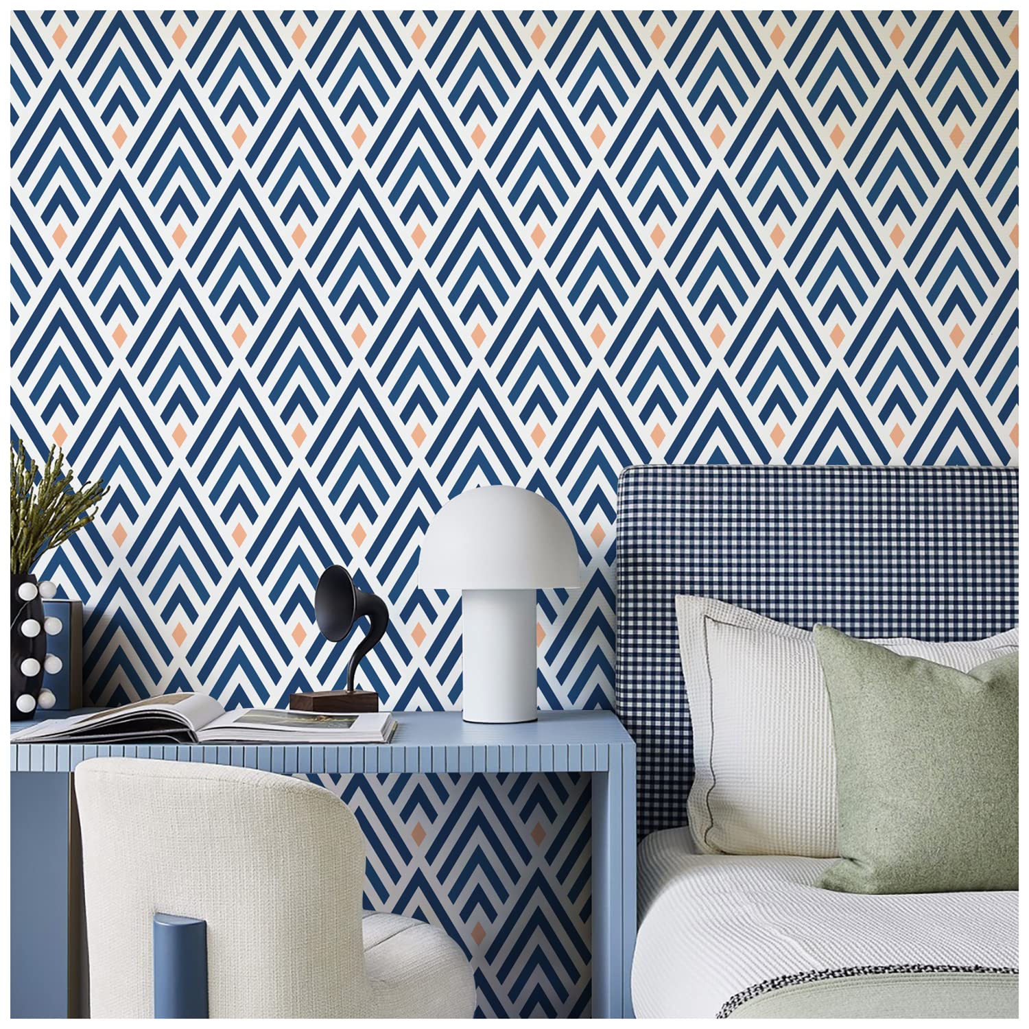 JOLIHOME Room Decor Self Adhesive Wallpaper Sticky Back Plastic Wallpaper For Living Room Sticker Paper Vinyl Film Stone Worktop Vinyl Covering For Kitchen Cupboards For Hallway 44.5x500cm,Waterproof