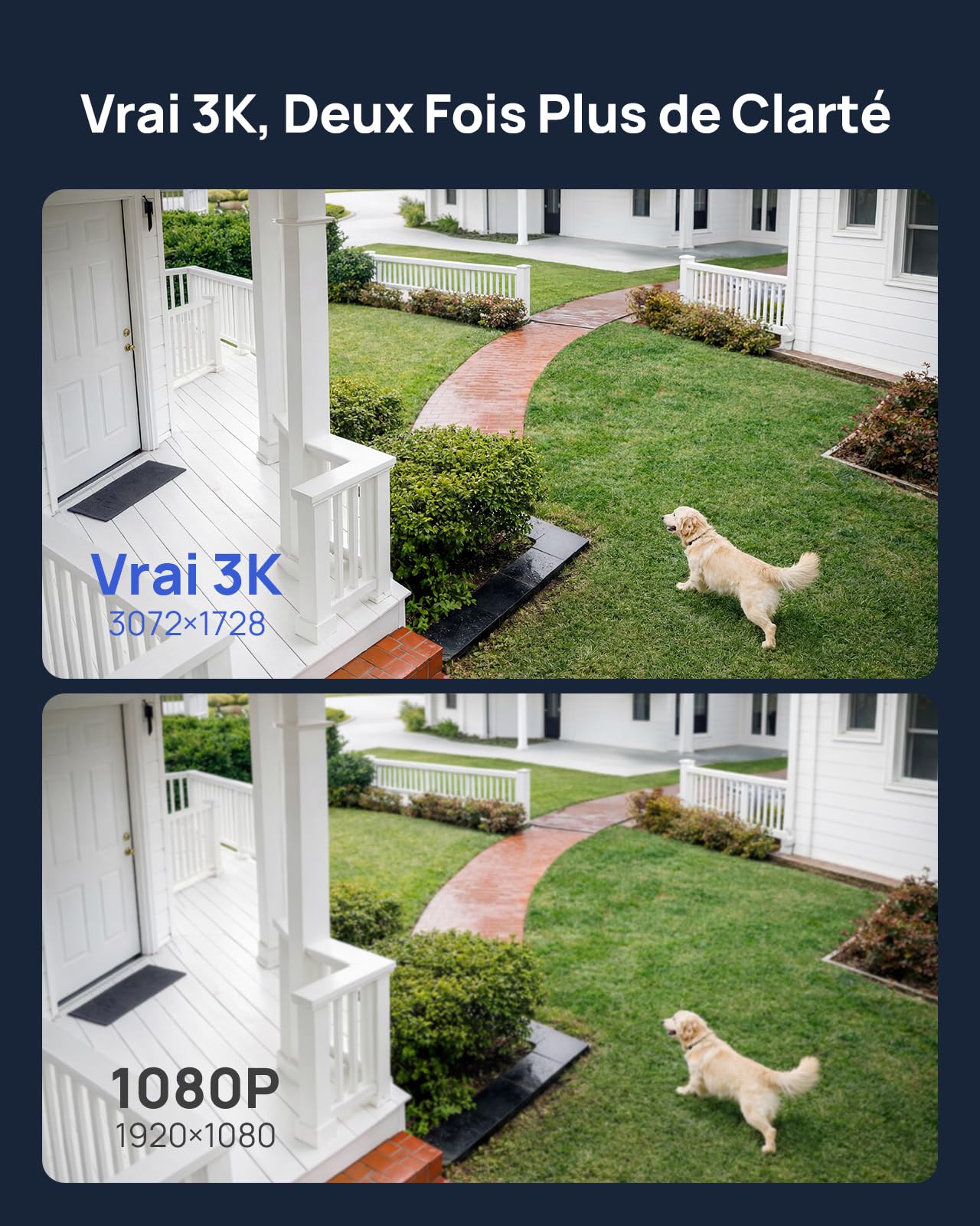 ANNKE Caméra Bullet IP PoE 3K HD pour Intérieur et Extérieur