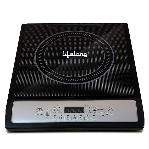 Lifelong Inferno LLIC20 1400-Watt Induction Cooktop (Black)