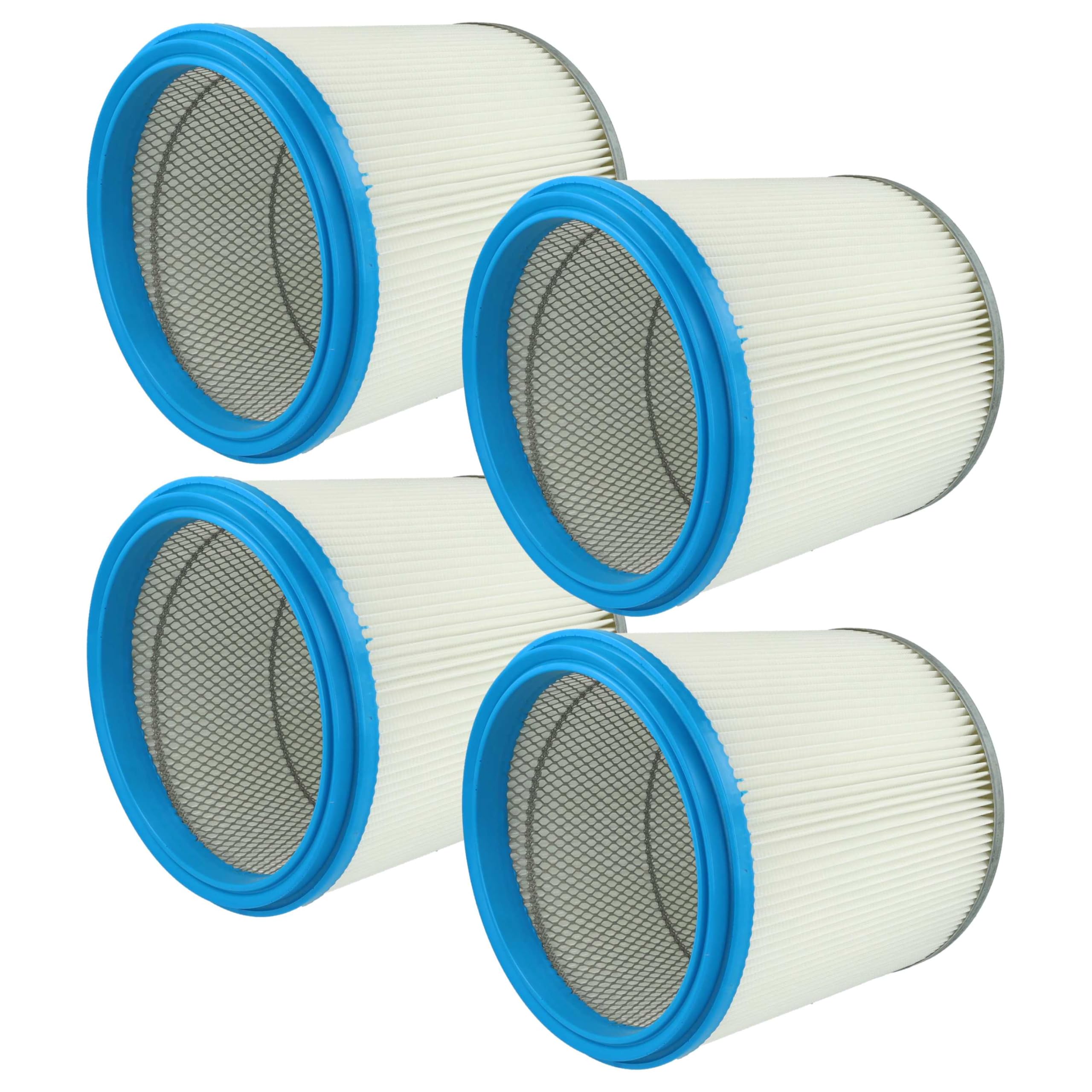 vhbw 4x Filtro plisado compatible con Hitachi Hikoki RNT 1200 aspiradora