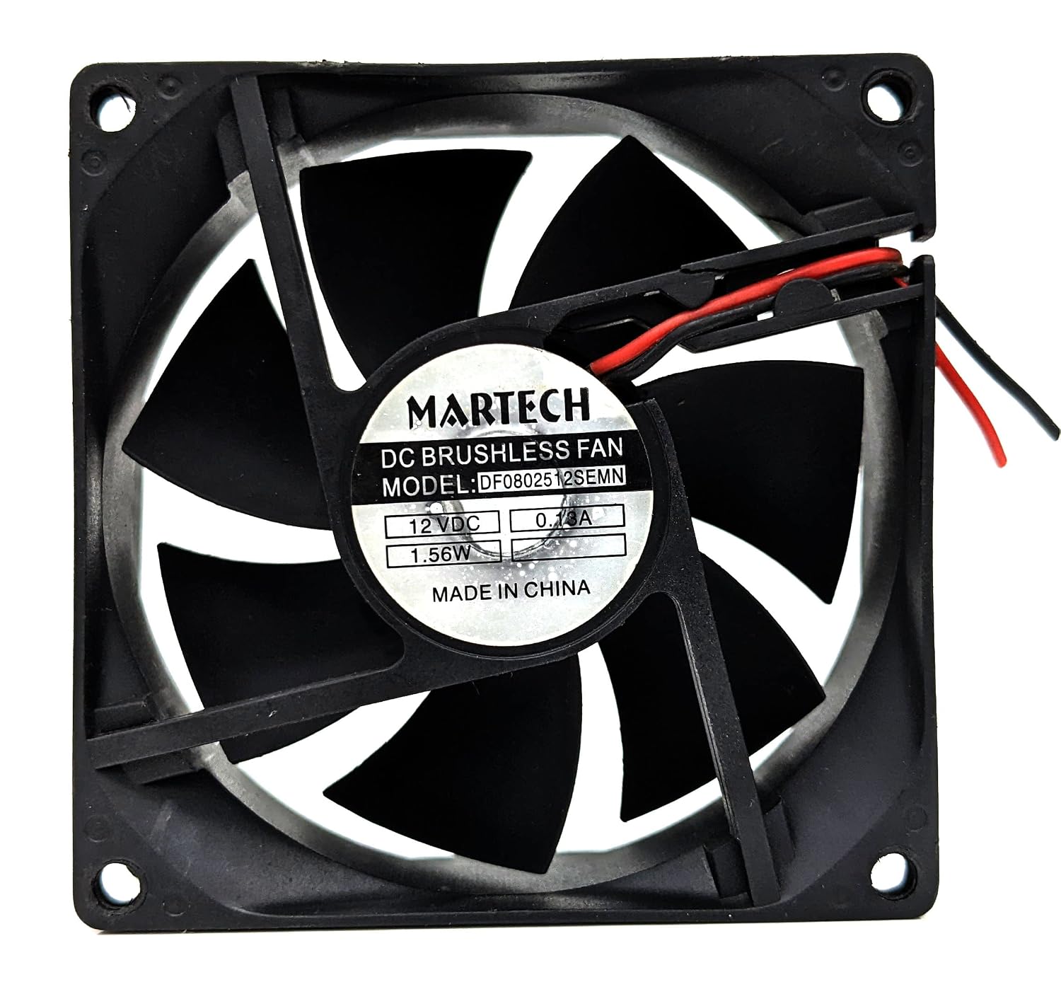 PGSA2Z® DF0802512SEMN Size 80X80X25mm DC12V 0.13A 2500 RPM Brushless ...