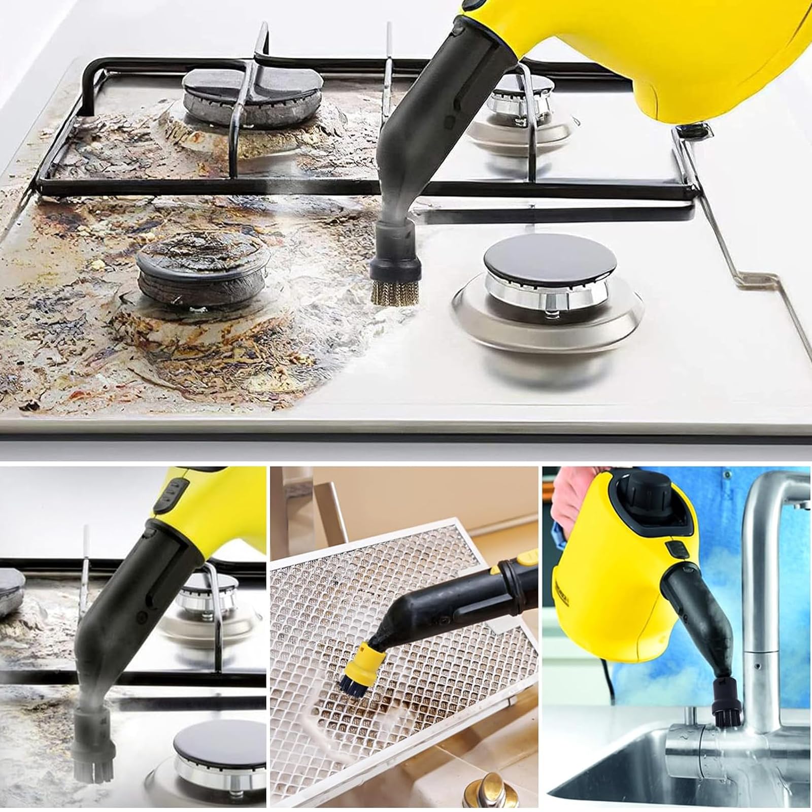 Grande Brosse à Joints Karcher Avec Poils Remplaçables Pour