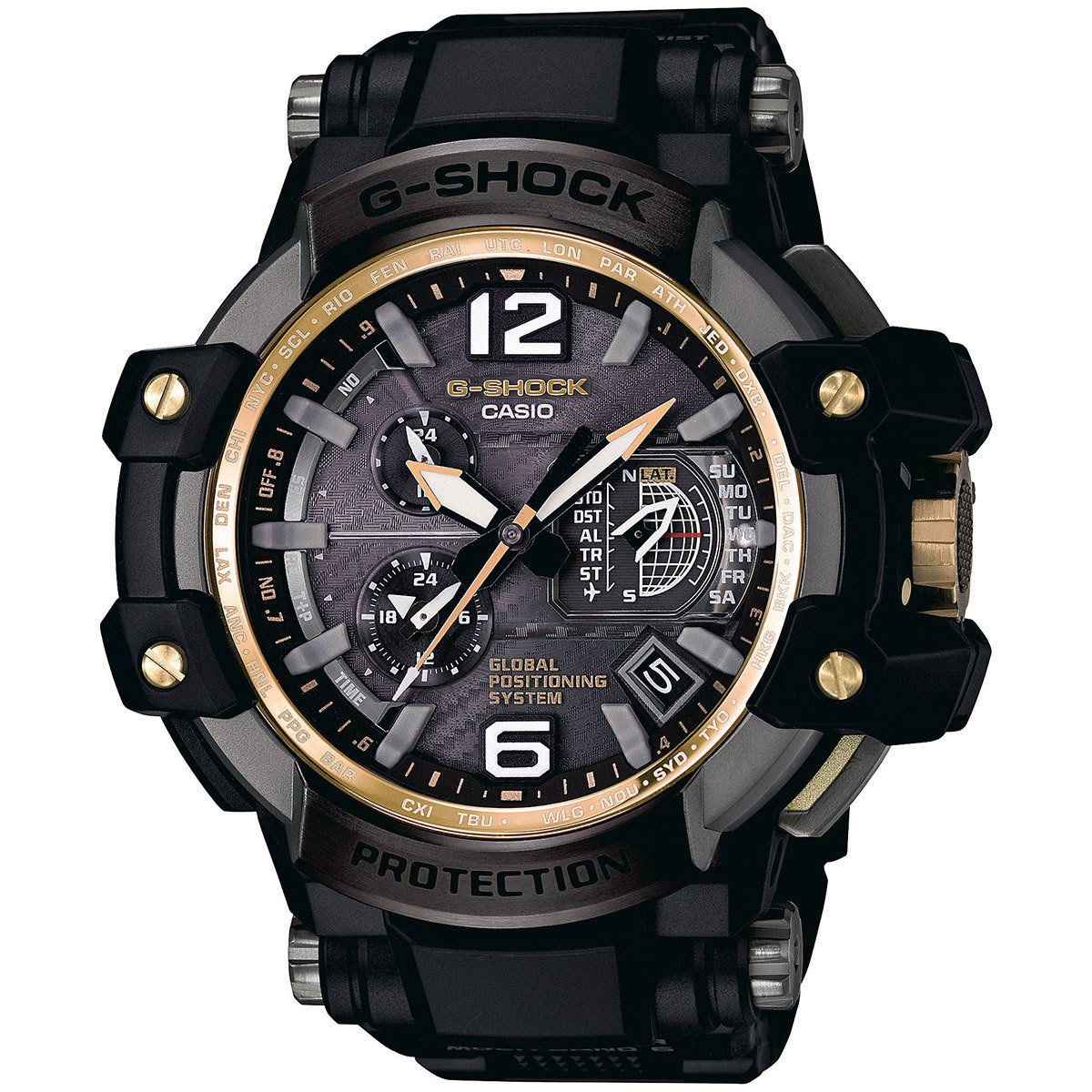 Casio G-Shock Gravity Master Black Dial Quartz Men's Watch GPW1000FC-1A9
