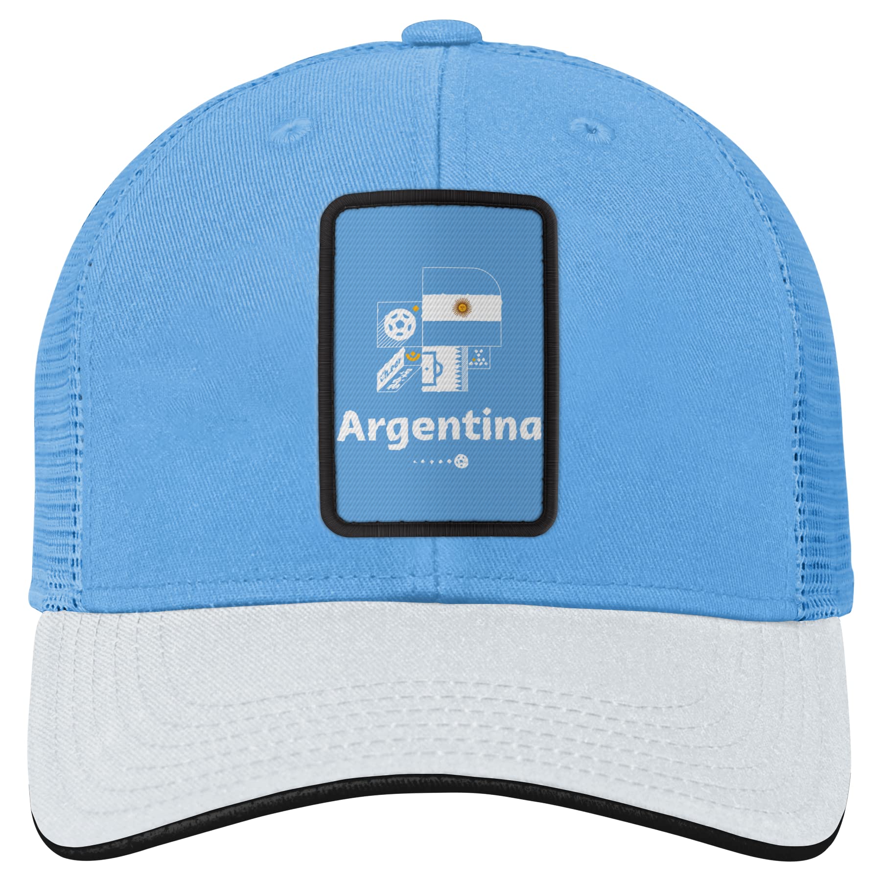 OuterstuffBoys' FIFA World Cup Contrast Mosaic Procrown Mesh Hat