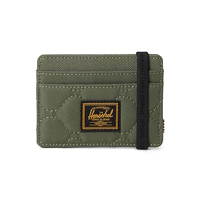 Herschel Supply Co. Charlie Quilted Capsule Cardholder Wallet Beetle