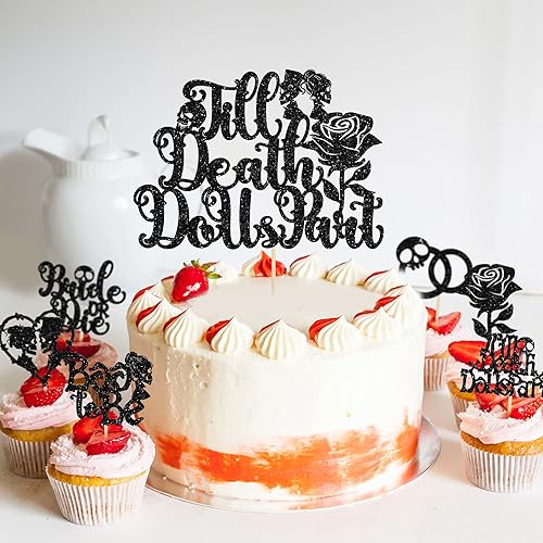 Miniatura 66 de 24 piezas de decoración para cupcakes Baby Boo con purpurina negra espeluznante y espeluznante para cupcakes de fantasmas para Halloween, baby