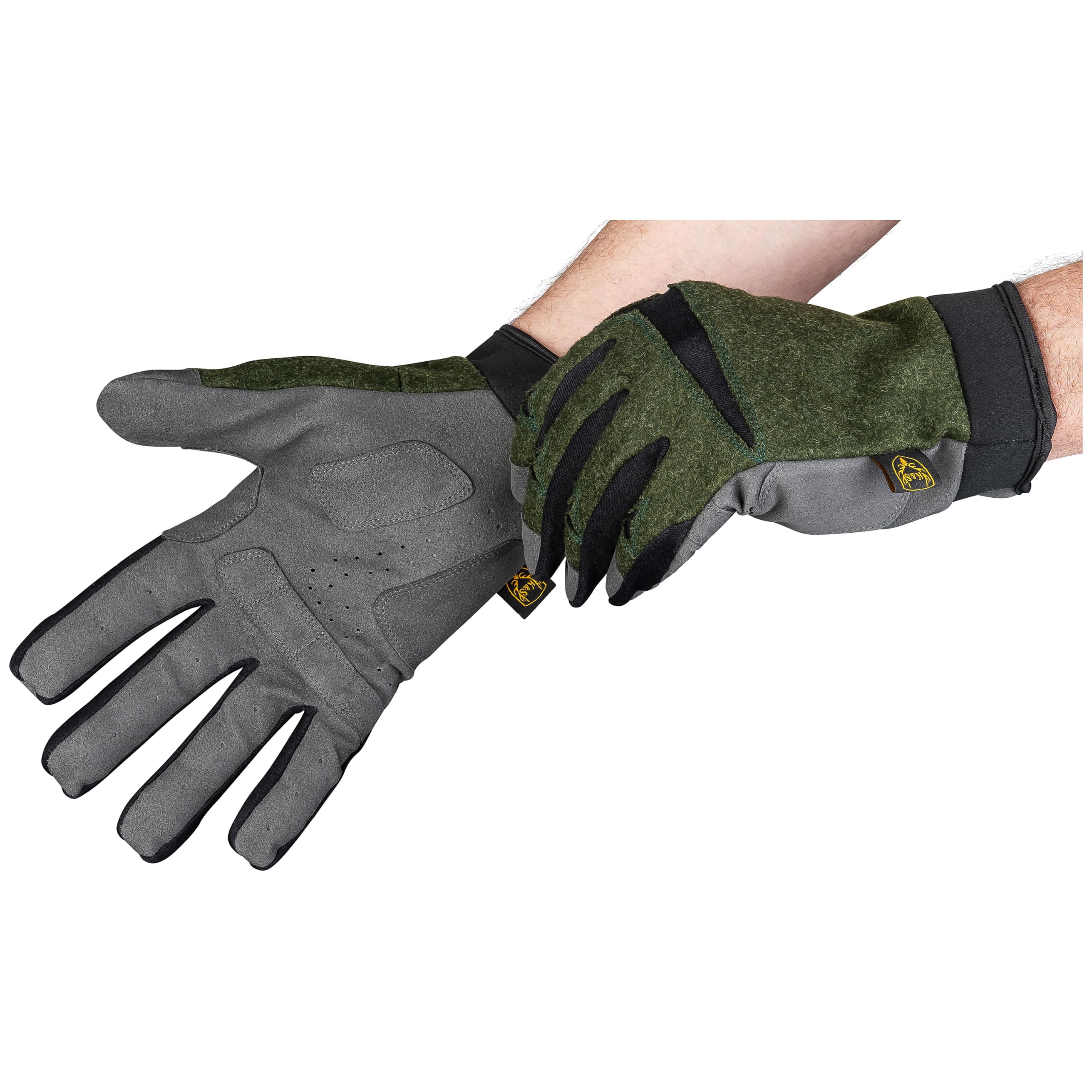 K & S Jagd Handschuhe Loden Grün Herren Unisex Outdoor Sport Natur Fotografen Schießhandschuhe