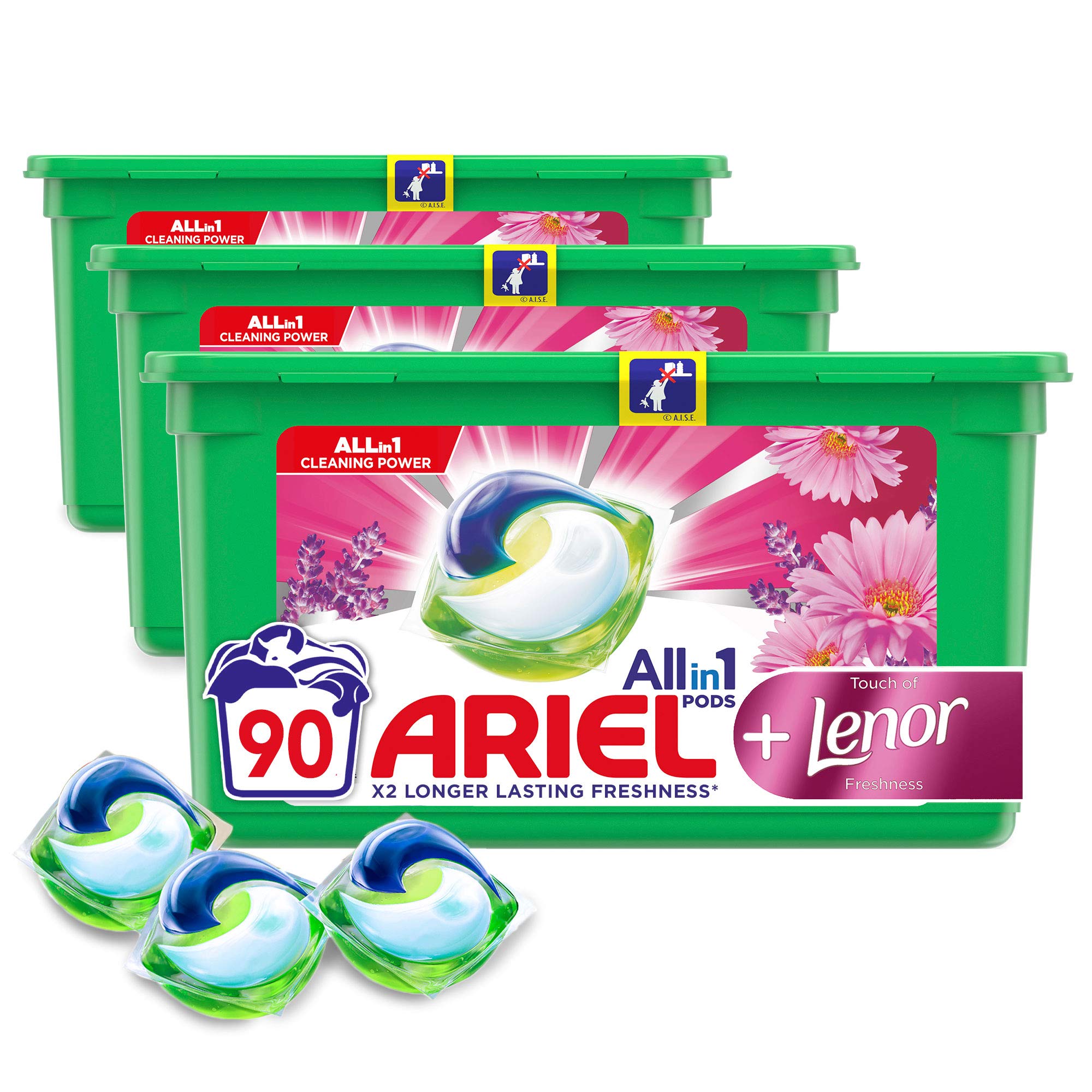 Ariel Allin1 PODS Washing Liquid Laundry Detergent Tablets/Capsules