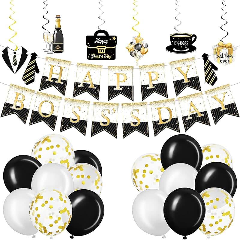 bosses day decorations