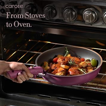 CAROTE 19pcs Pots and Pans Set and 3pcs Baking Pan Set, Nonstick Cookware Set, Bakeware Set