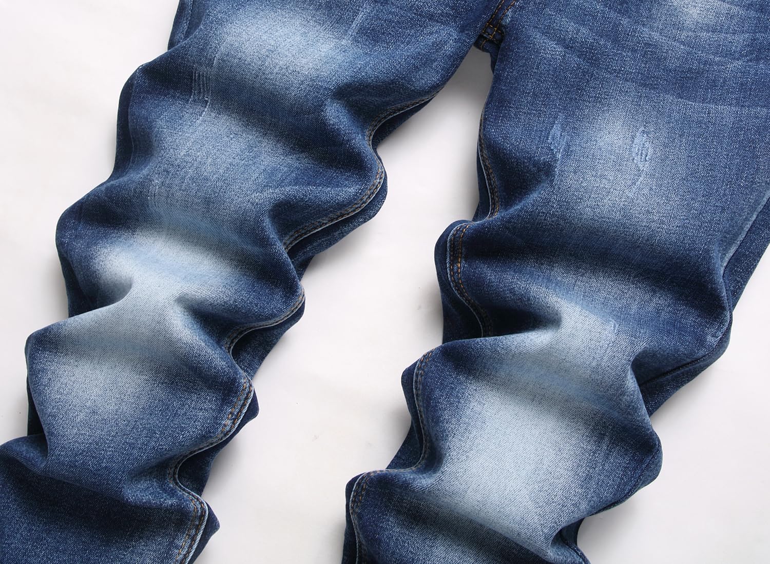 Pantalones vaqueros ajustados para hombre, ajustados, ajustados, ajustados, ajustados, ajustados, de cintura flexible, pantalones vaqueros informales, de diseño ajustado, pantalones vaqueros, F#azul 2