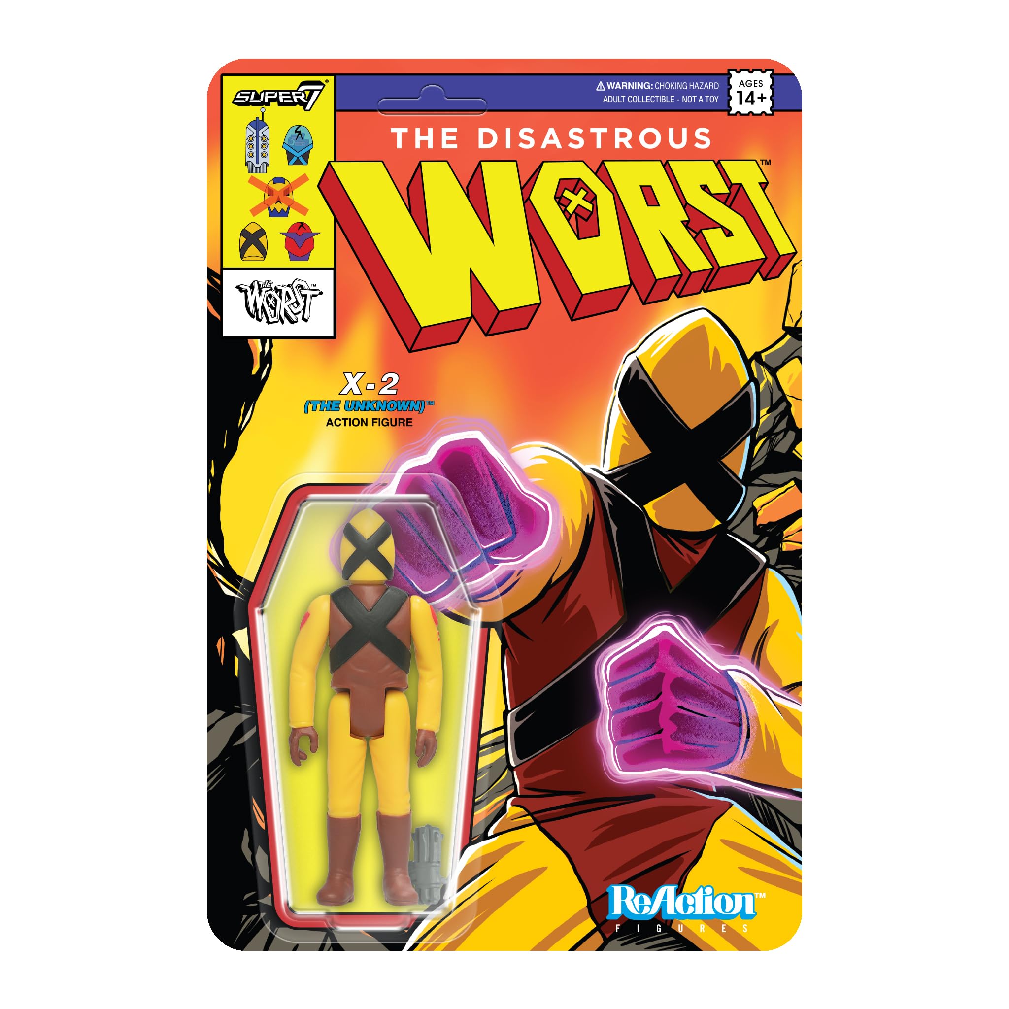 Amazon.com: Super7 The Worst X-2 (The Unknown) Mutant Team - 3.75