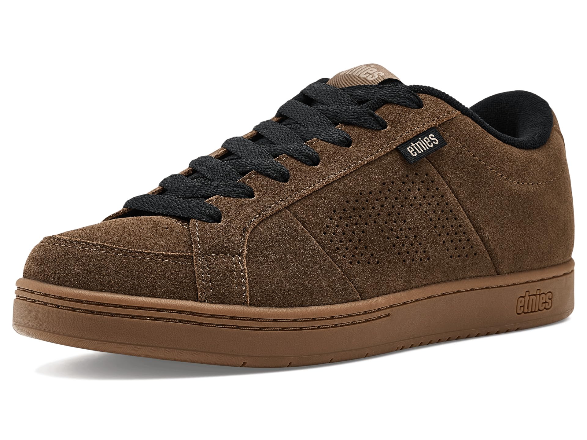 Etnies Kingpin - Classic Skate Heritage Fashion Style with on-Trend Puffy Look, Reinforced Cupsole - Brown/Tan/Black - 5