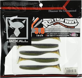 Amazon.co.jp: JACKALL(ジャッカル) ワーム リズムウェーブ 3.8インチ