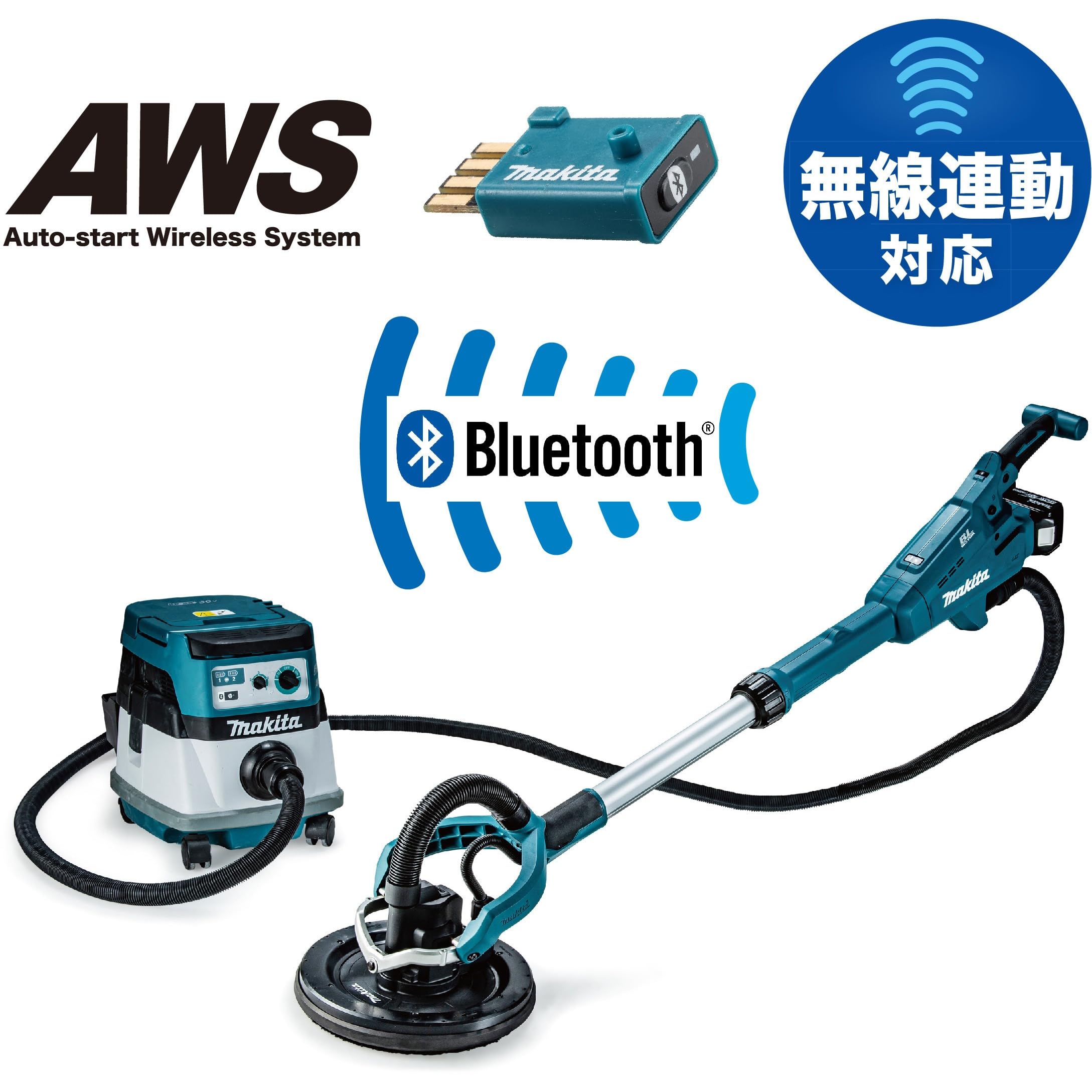 Amazon | マキタ(Makita) 充電式ドライウォールサンダ 225mm SL801DRGX 