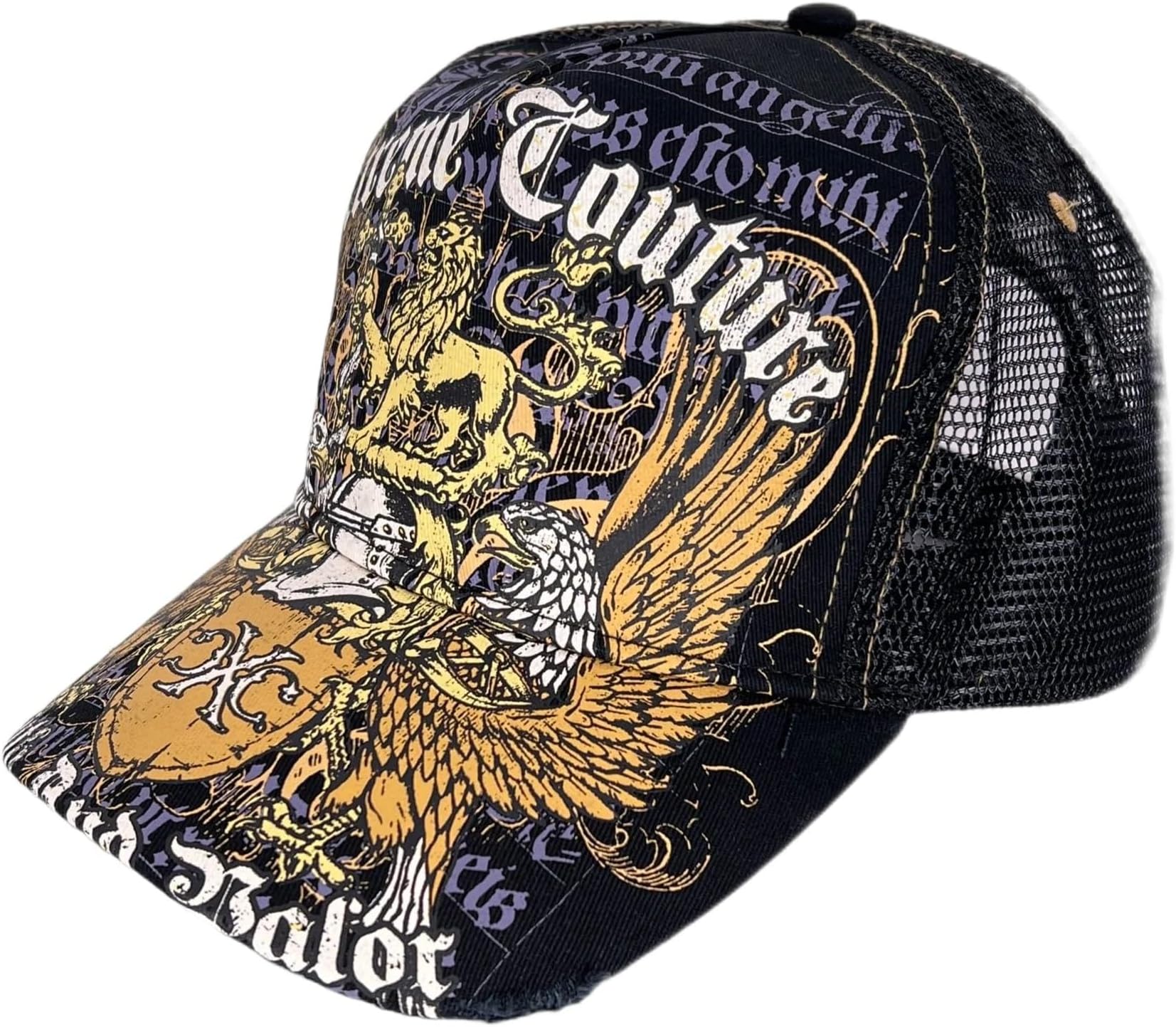 by Affliction Men's Trucker Hat Truth Style ONE Size Black