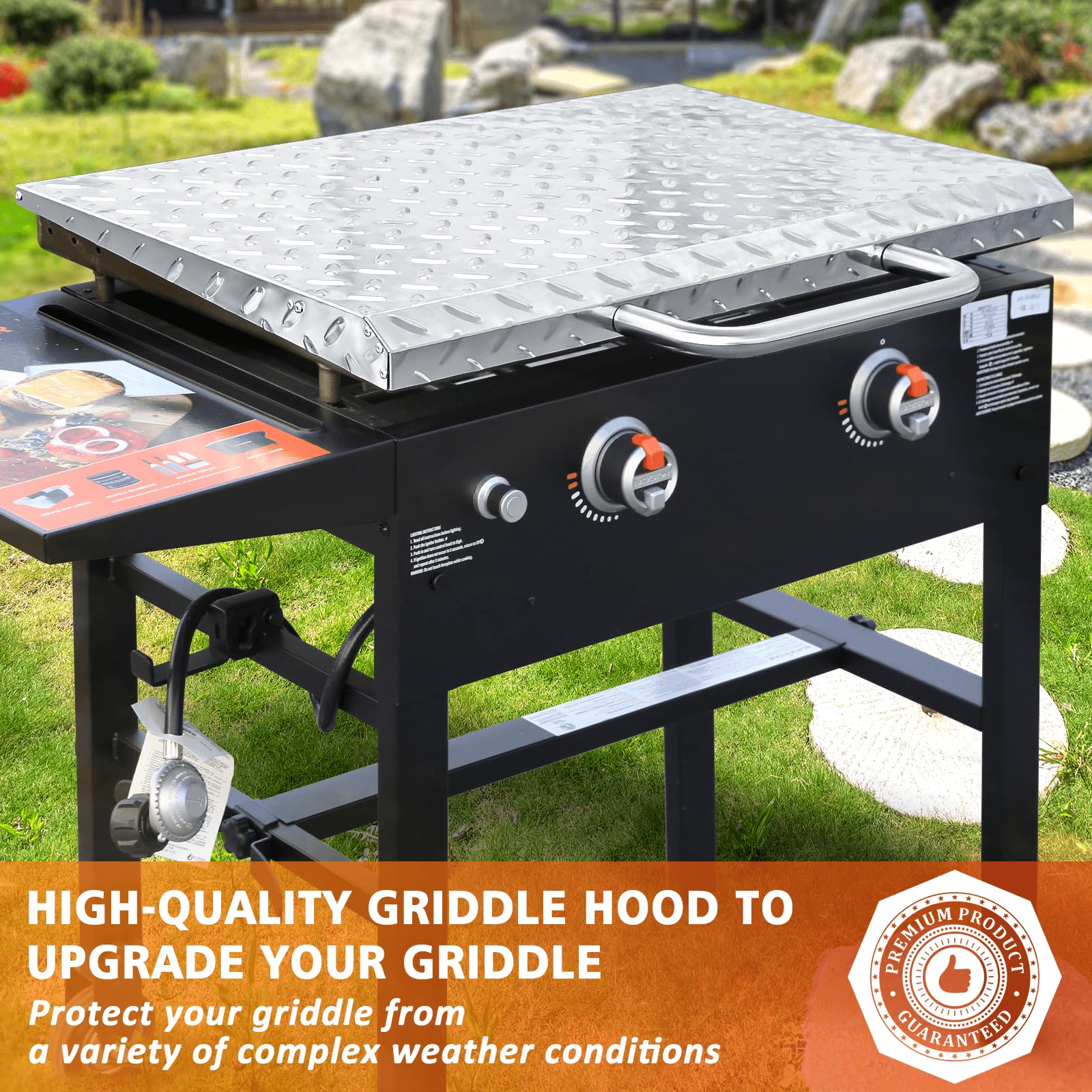 28 Inch Blackstone Adventure Ready Hard Cover For Blackstone Grill