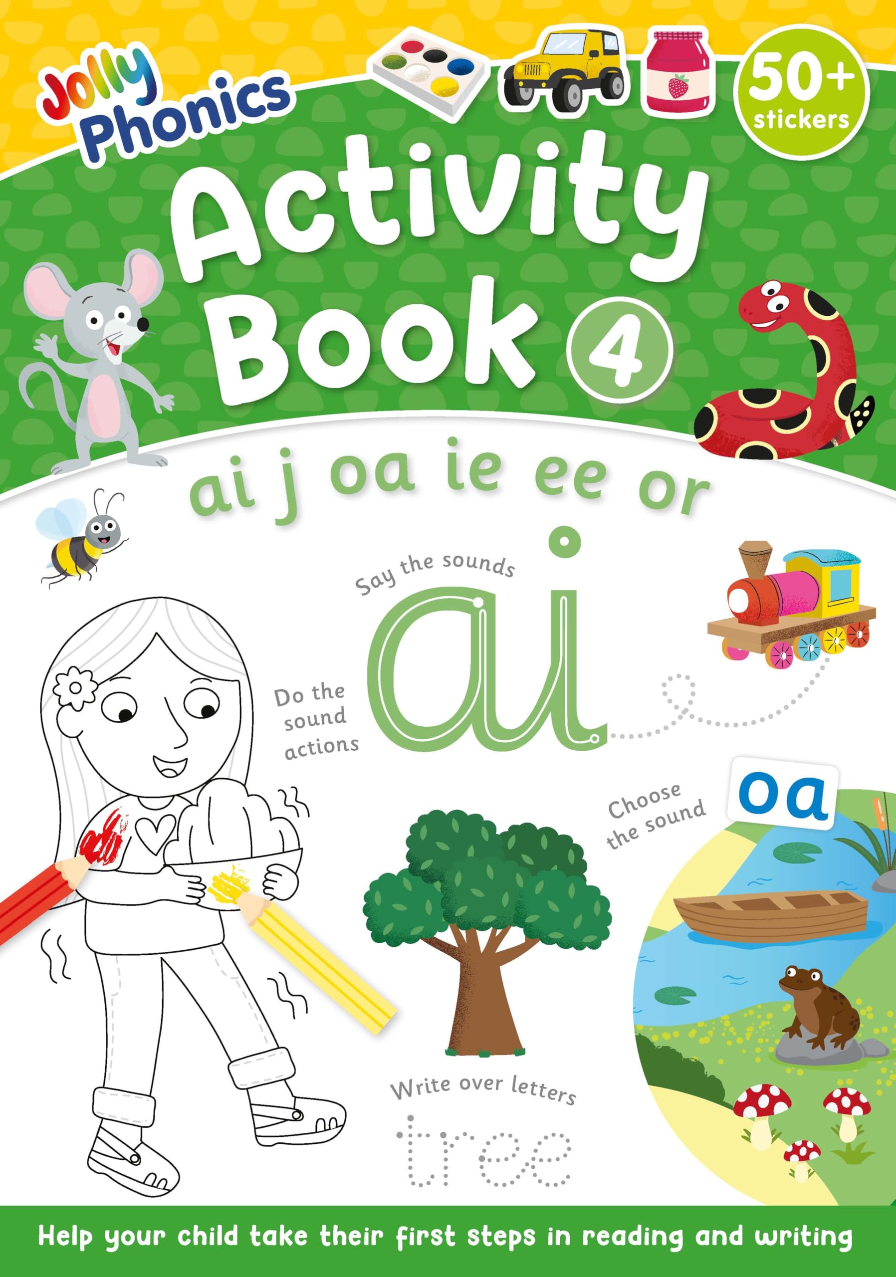 Jolly Phonics Activity Book 4 by Sara Wernham, Sue Lloyd - 9781835823682