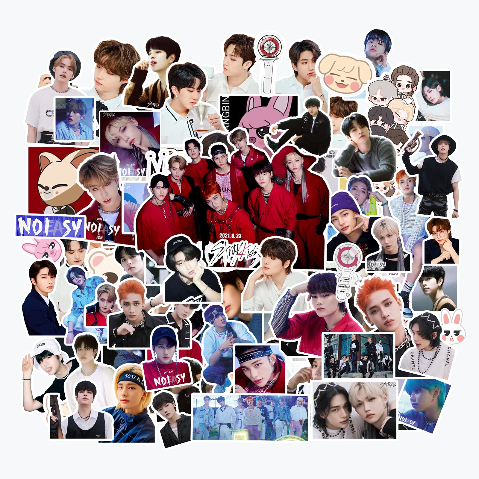 Buy stray kids stickers 100pcs new album no easy laptop stickers stray