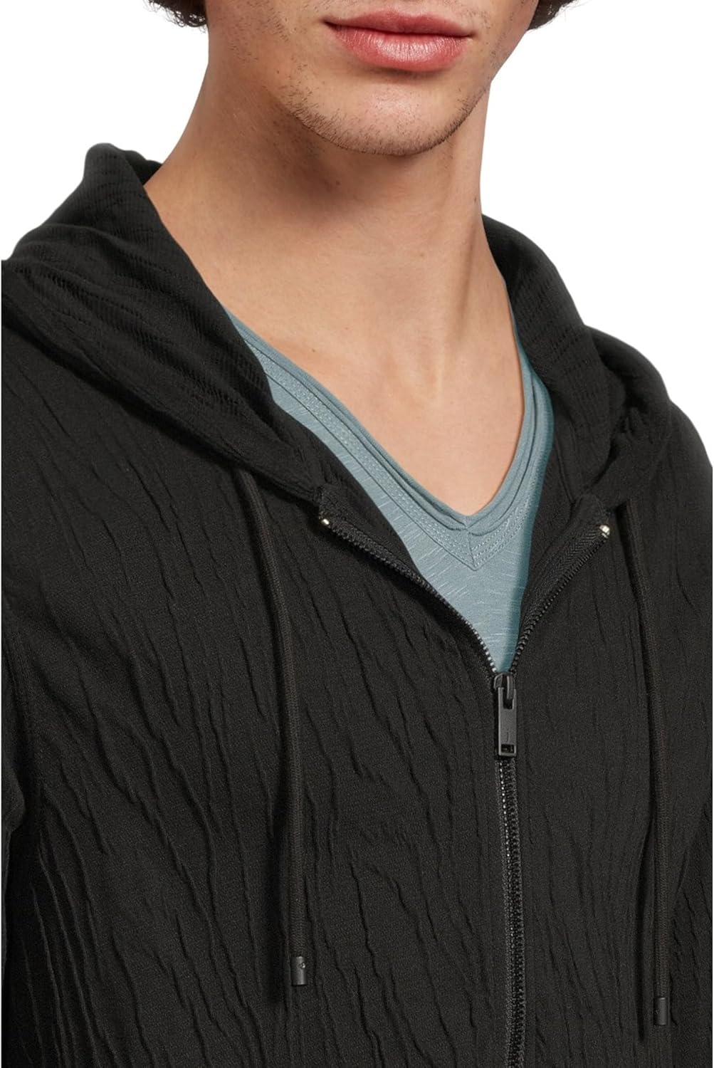 John Varvatos mens Ihsan Zip Hoodie - Image 4