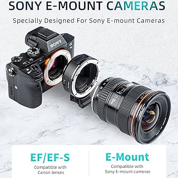 VILTROX EF-E5 マウントアダプター Amazon.com : VILTROX EF-E5 Lens Mount Adapter EF/EF-S to E
