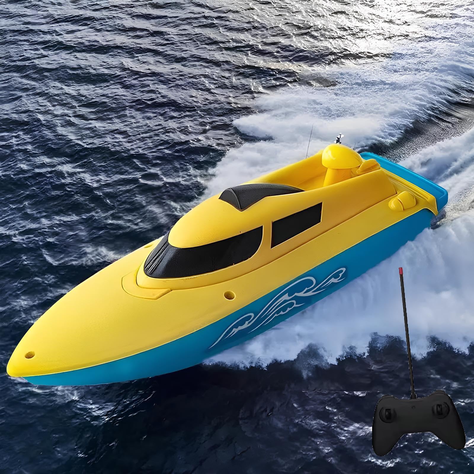 Barca Elettrica Mare Adulto Carson 500108050 RC- Guardia Costiera