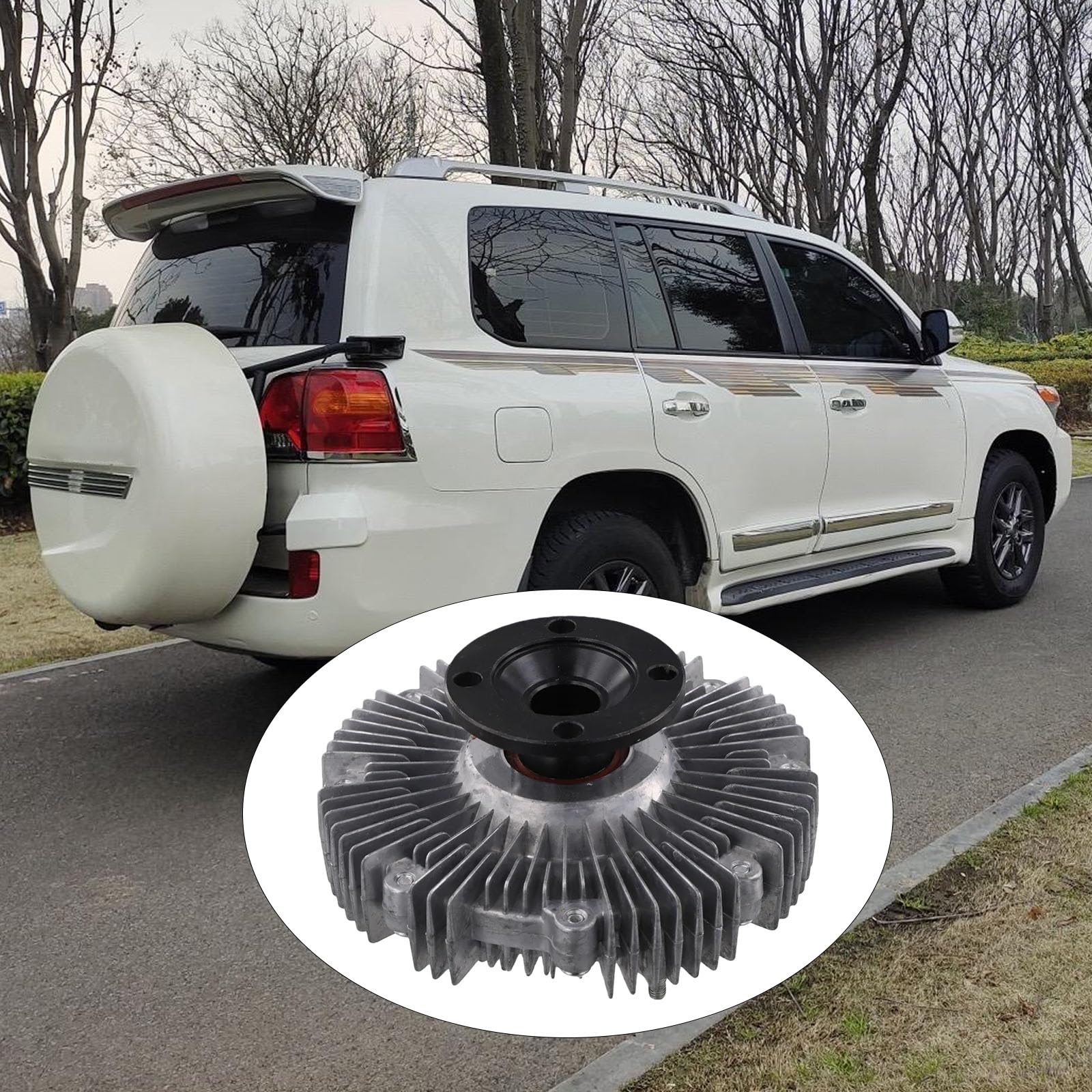 Acoplamiento de fluido de ventilador de alta eficiencia, control automático de temperatura para una refrigeración óptima del motor, reduce el calor en la conducción