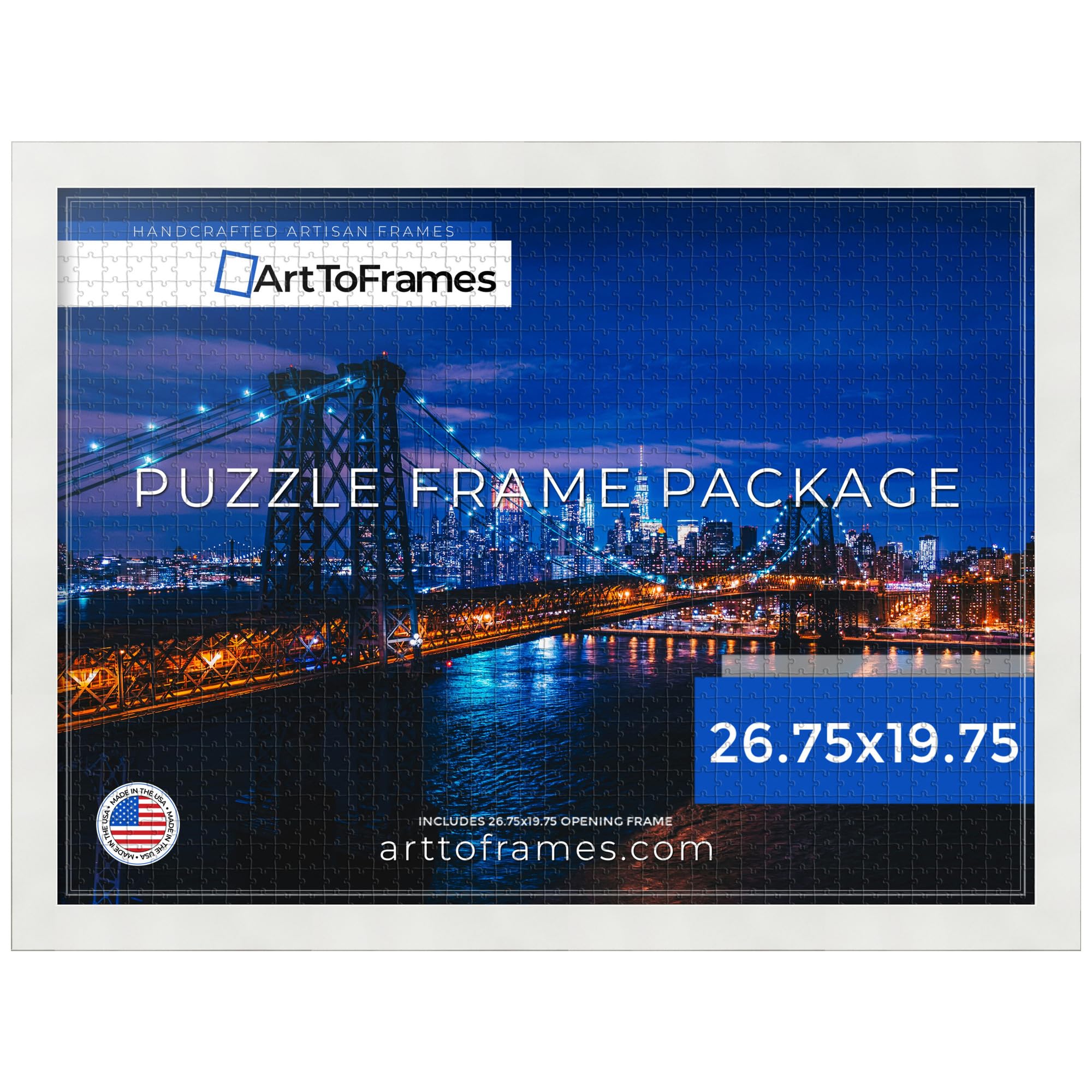 Amazon.com - ArtToFrames 26.75x19.75 INCH / 68x50 CM White Frame