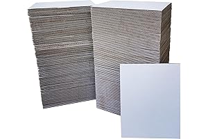 200 Packs 4x6 Inch Corrugated Cardboard Sheets for DIY Projects and Shipping Supplies