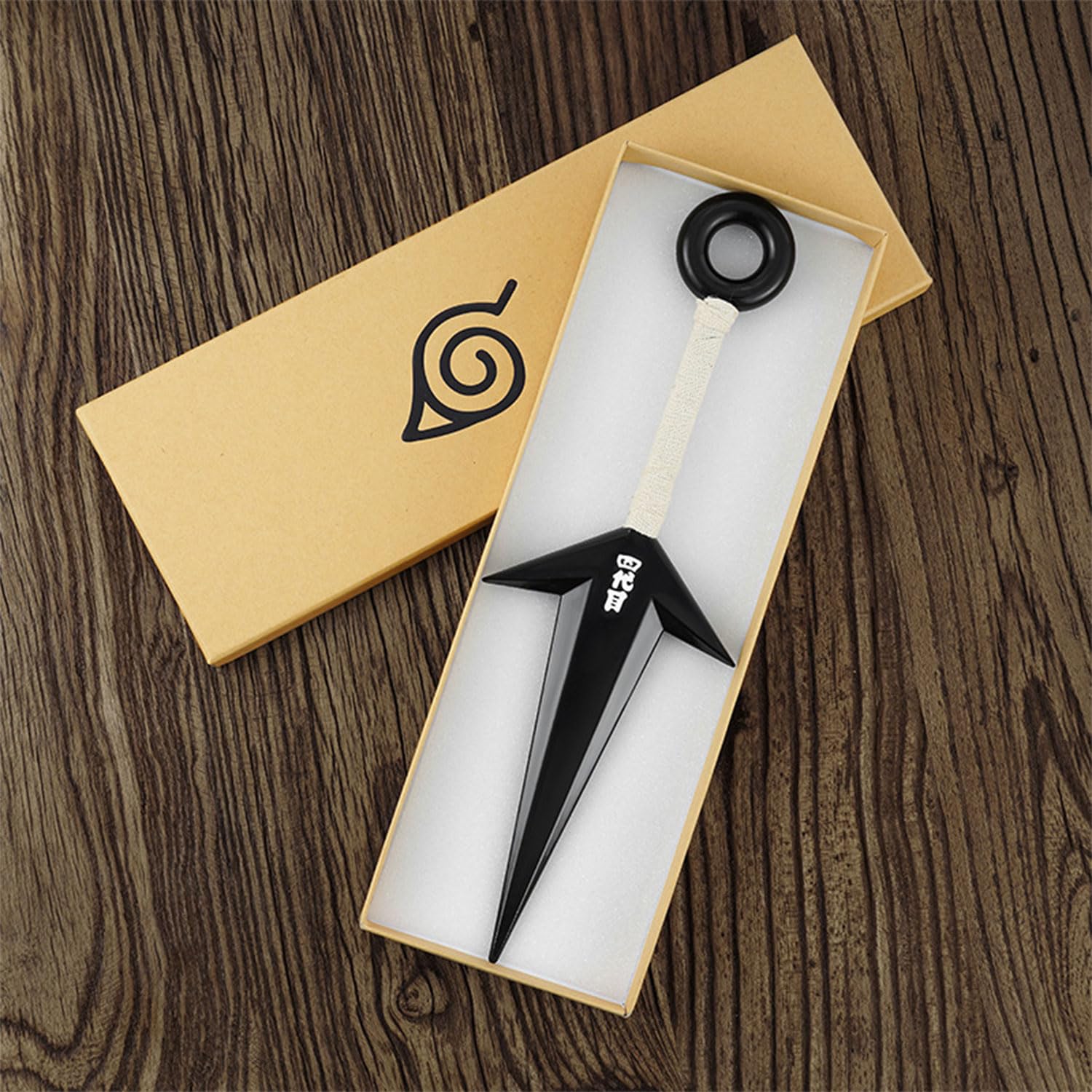 TecoKart Kunai Anime Cosplay Props, Fourth Generation Namikaze Minato Accessories, Space Ninjutsu Kunai Cosplays Equipment, Japanese Anime ABS Cosplay Prop (27.5cm/10.83in) - Image 8 thumbnail