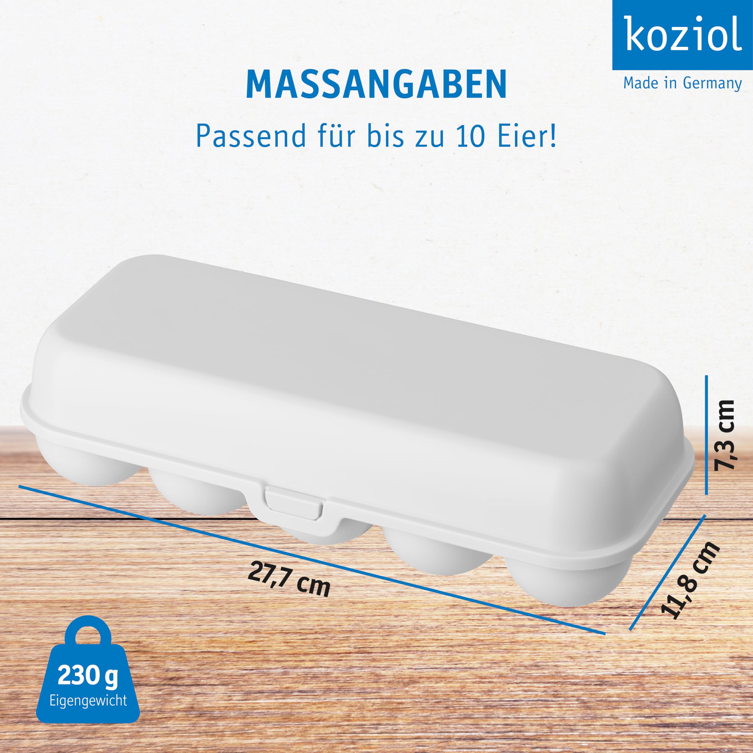 koziol Egg Box Eggs TO GO
