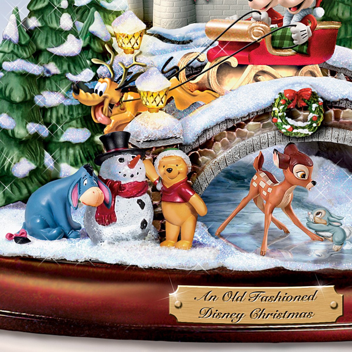 The Bradford Exchange an Old Fashioned Disney Christmas Musical