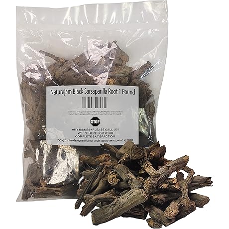 Naturejam Black Sarsaparilla Root Tea: Authentic Flavor from Pure Mexican Herbs