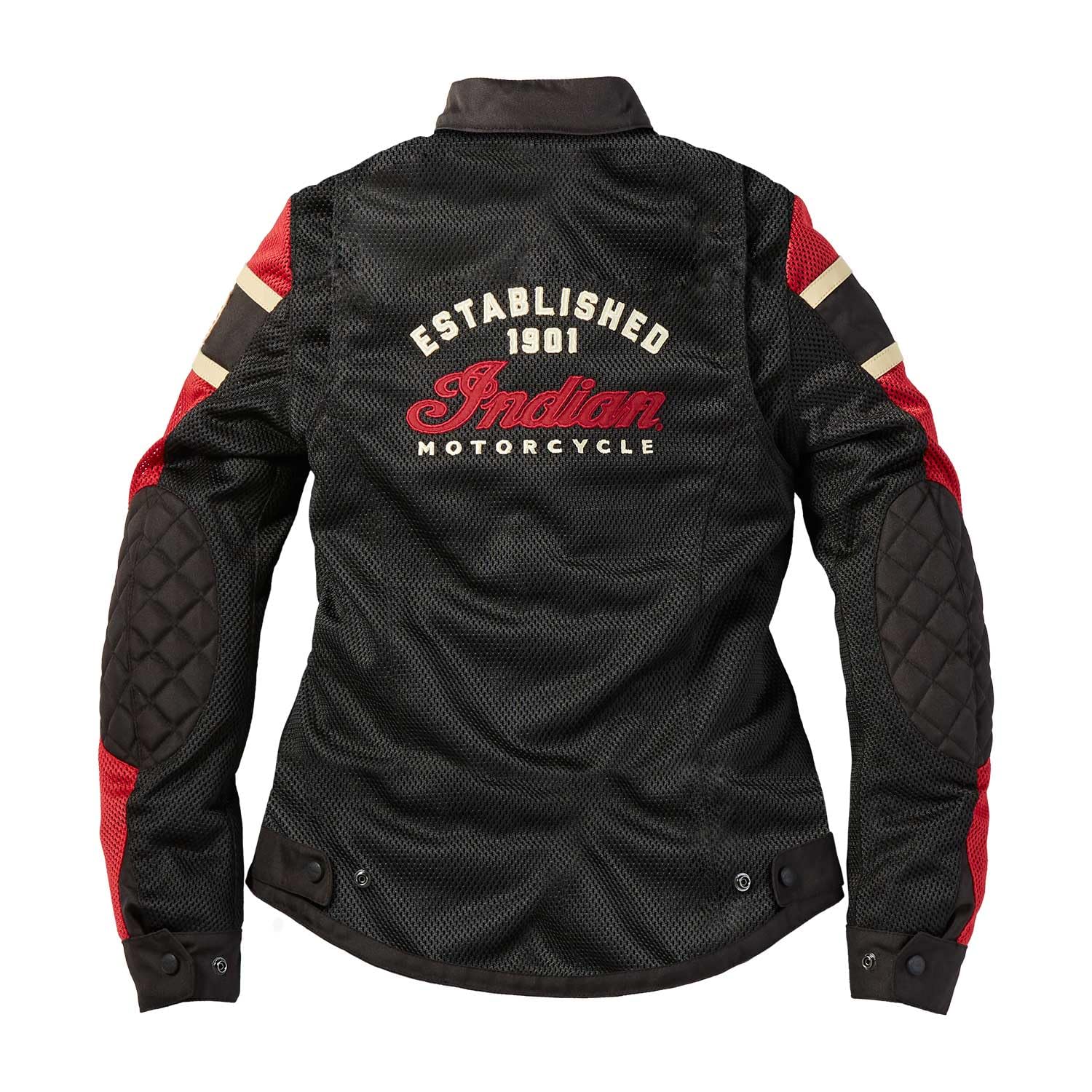Indian Motorcycle Women's Arlington Mesh Jacket, Black